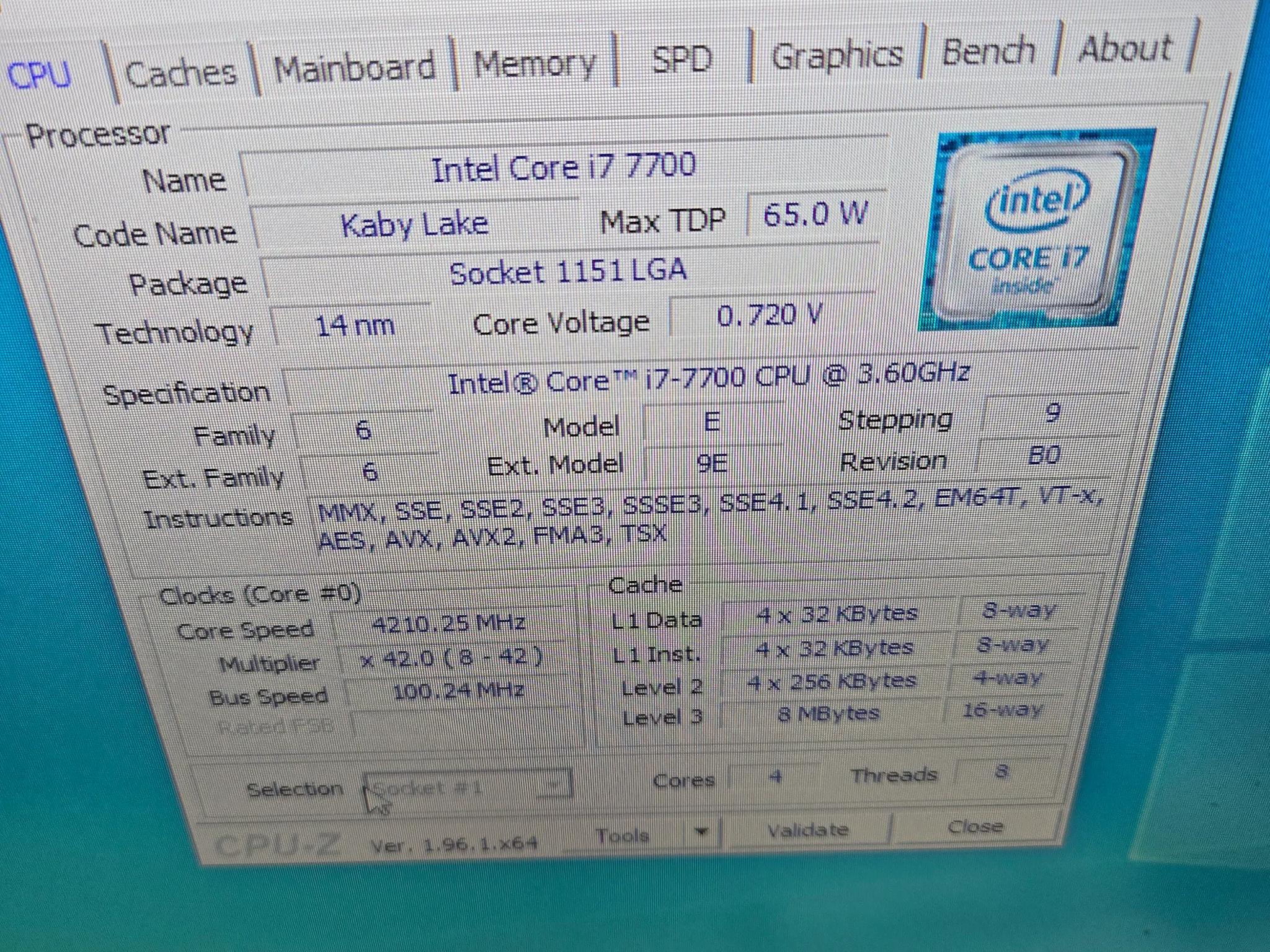 i7-7700 & Z170 Motherboard