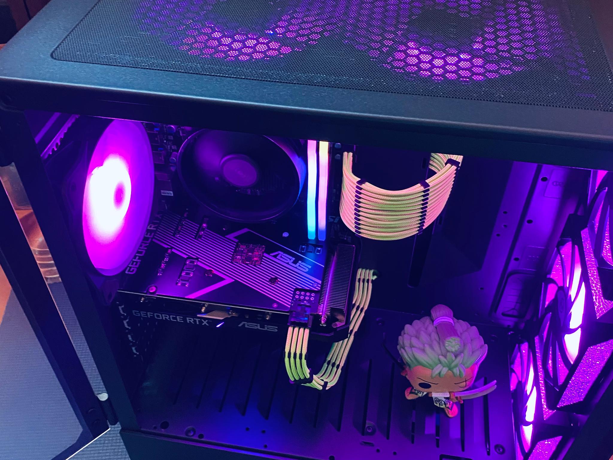 ⚔️🗡️Roronoa Zoro|RTX 3050 8GB|Ryzen 3 3100|16GB T-Force RGB @3200MHz|1TB WD Blue SSD|Windows 11 Pro