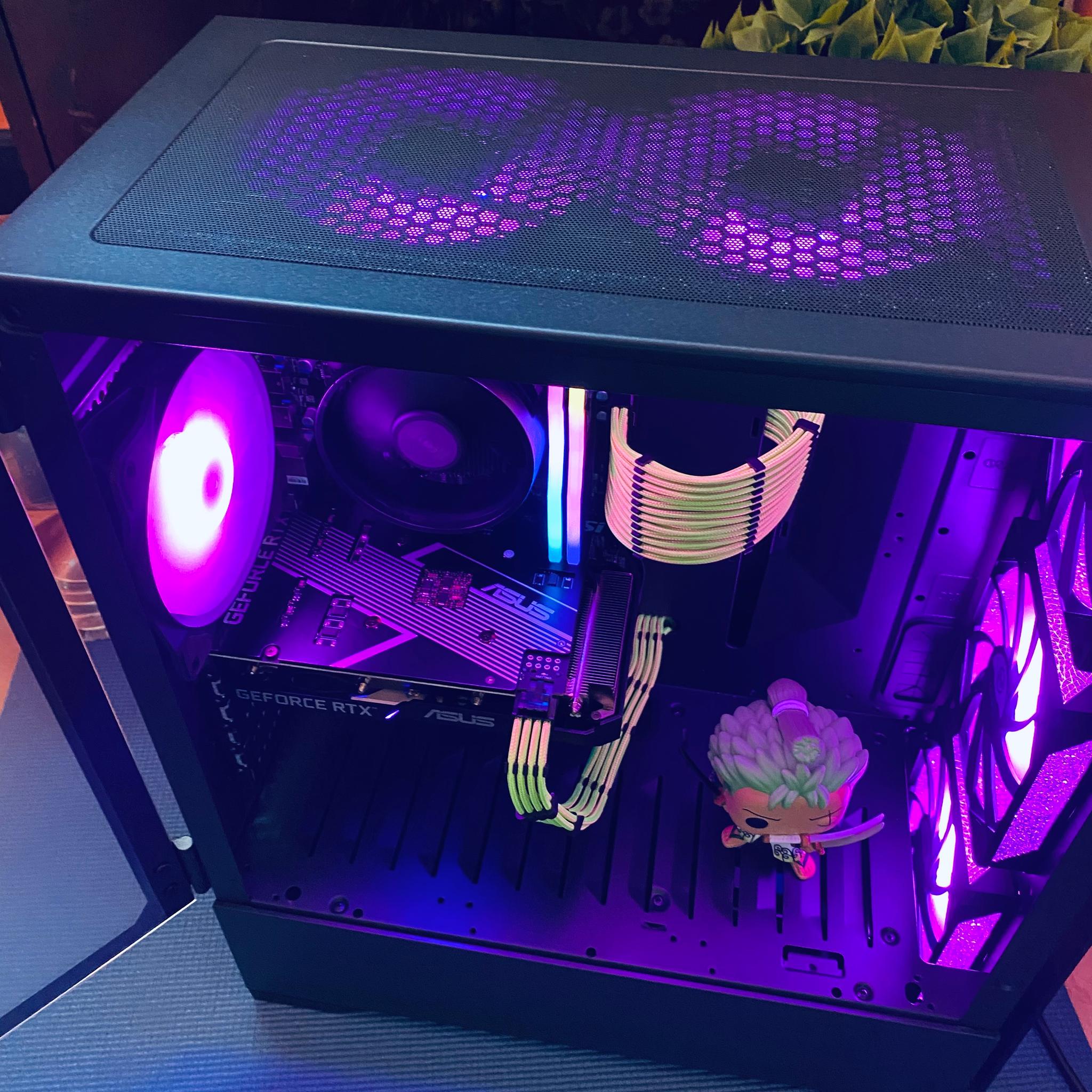 ⚔️🗡️Roronoa Zoro|RTX 3050 8GB|Ryzen 3 3100|16GB T-Force RGB @3200MHz|1TB WD Blue SSD|Windows 11 Pro