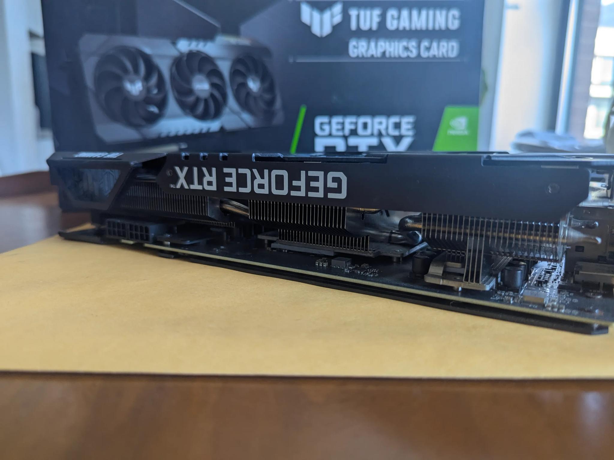 ASUS NVIDIA GeForce RTX 3070 Ti TUF Gaming Overclocked Triple-Fan 8GB GDDR6X PCIe 4.0 Graphics Card