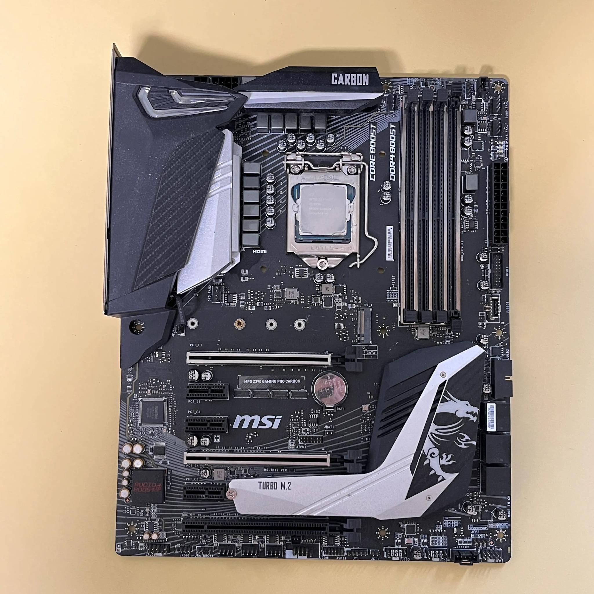 MSI z390 + i7 8700 combo