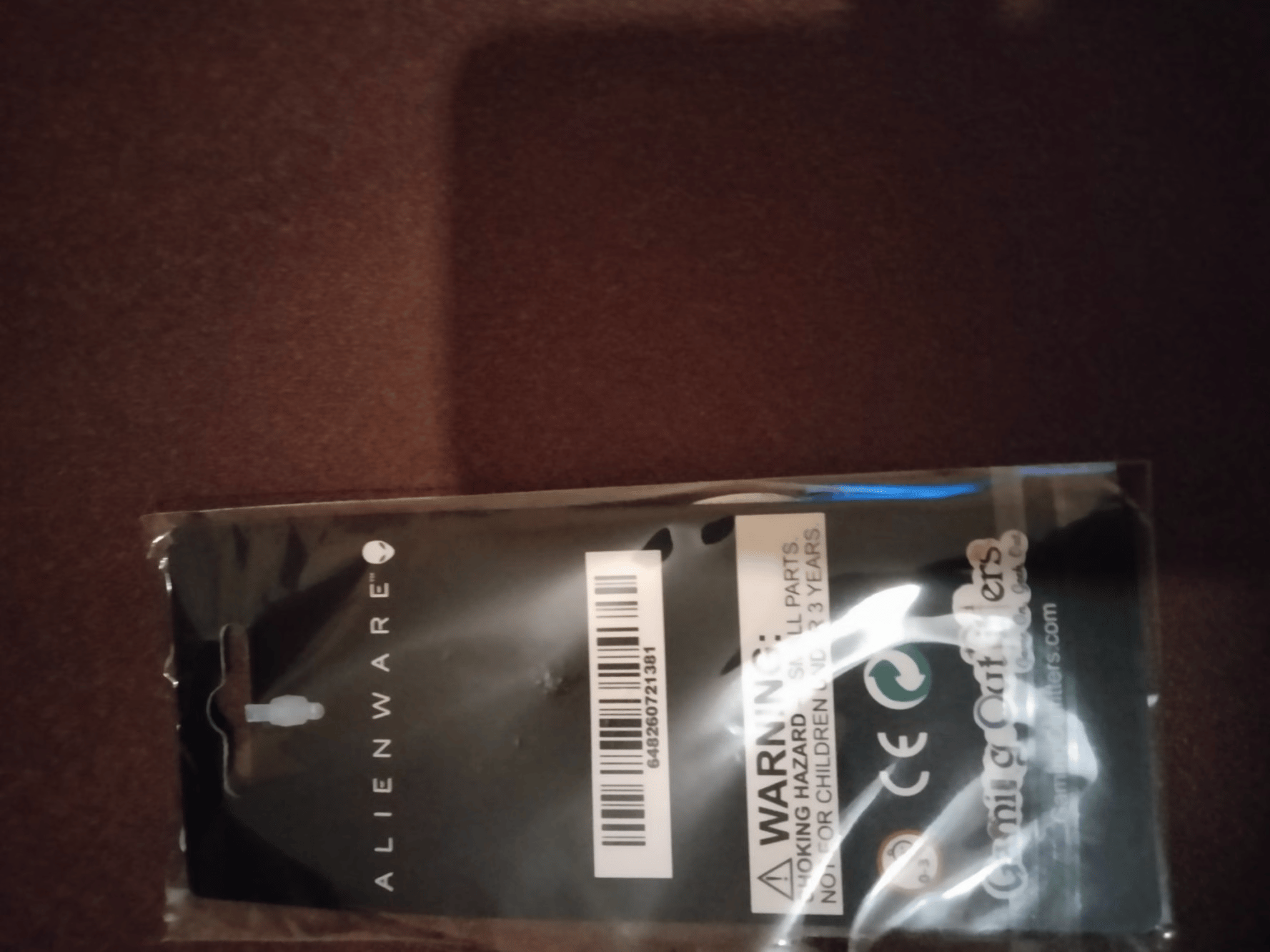 BNOB Alienware keychain ornament