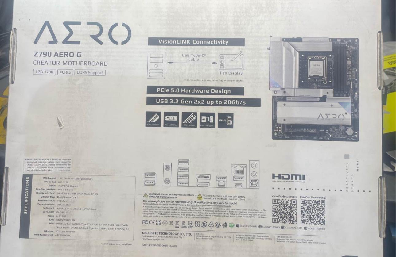 Gigabyte Z790 AERO G