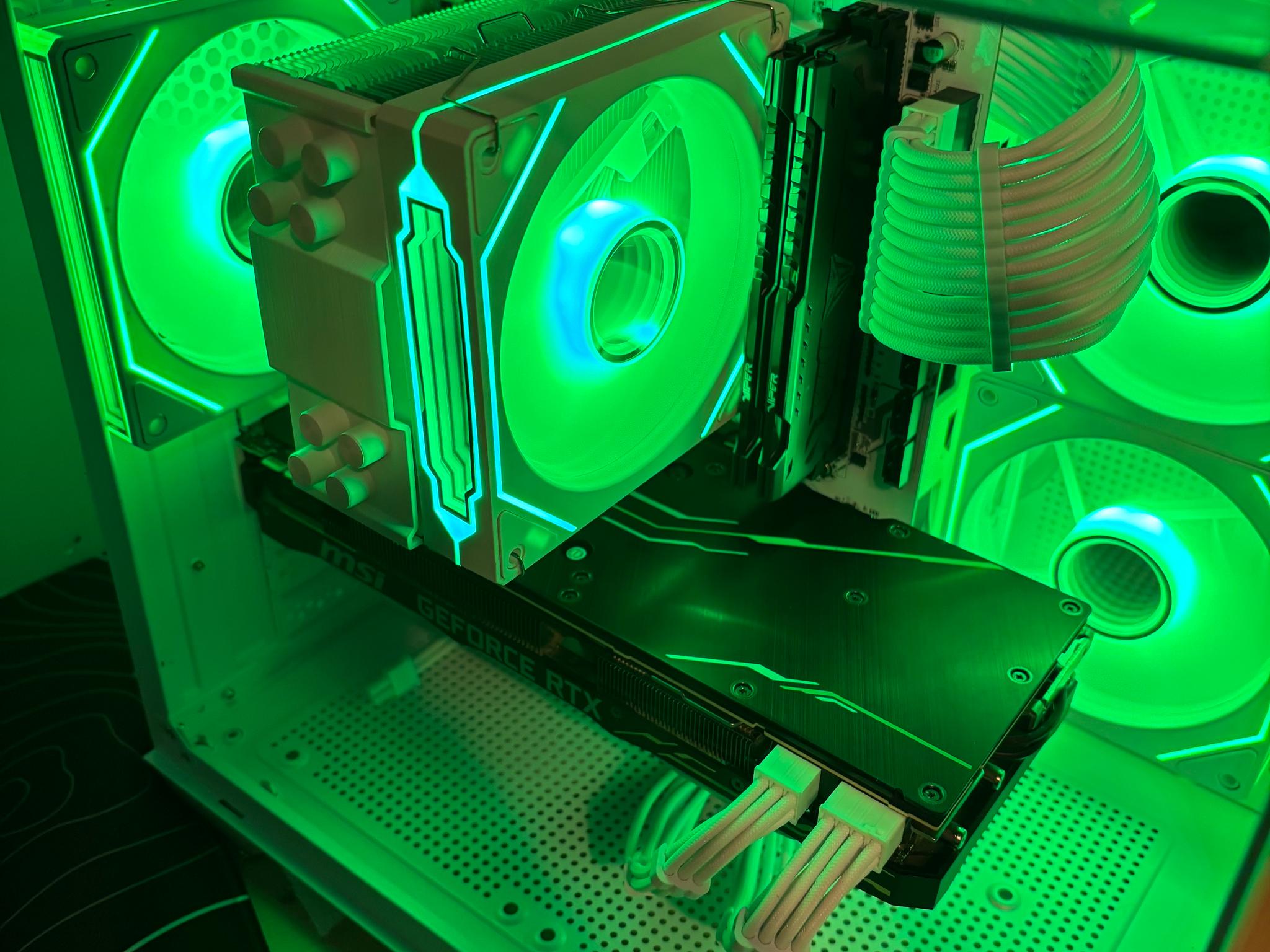 🎅🎅 White Elite Build – Ryzen 9 3900X + RTX 2080 8GB | 1080p/1440p High FPS Ready