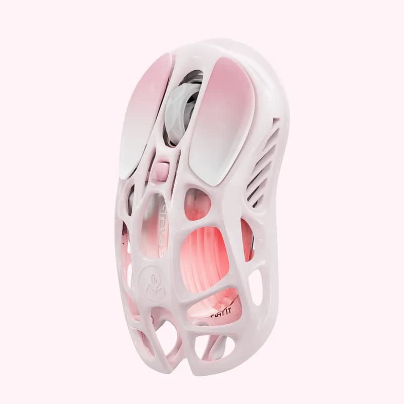 GravaStar Mercury M1 Pro Wireless Gaming Mouse pink