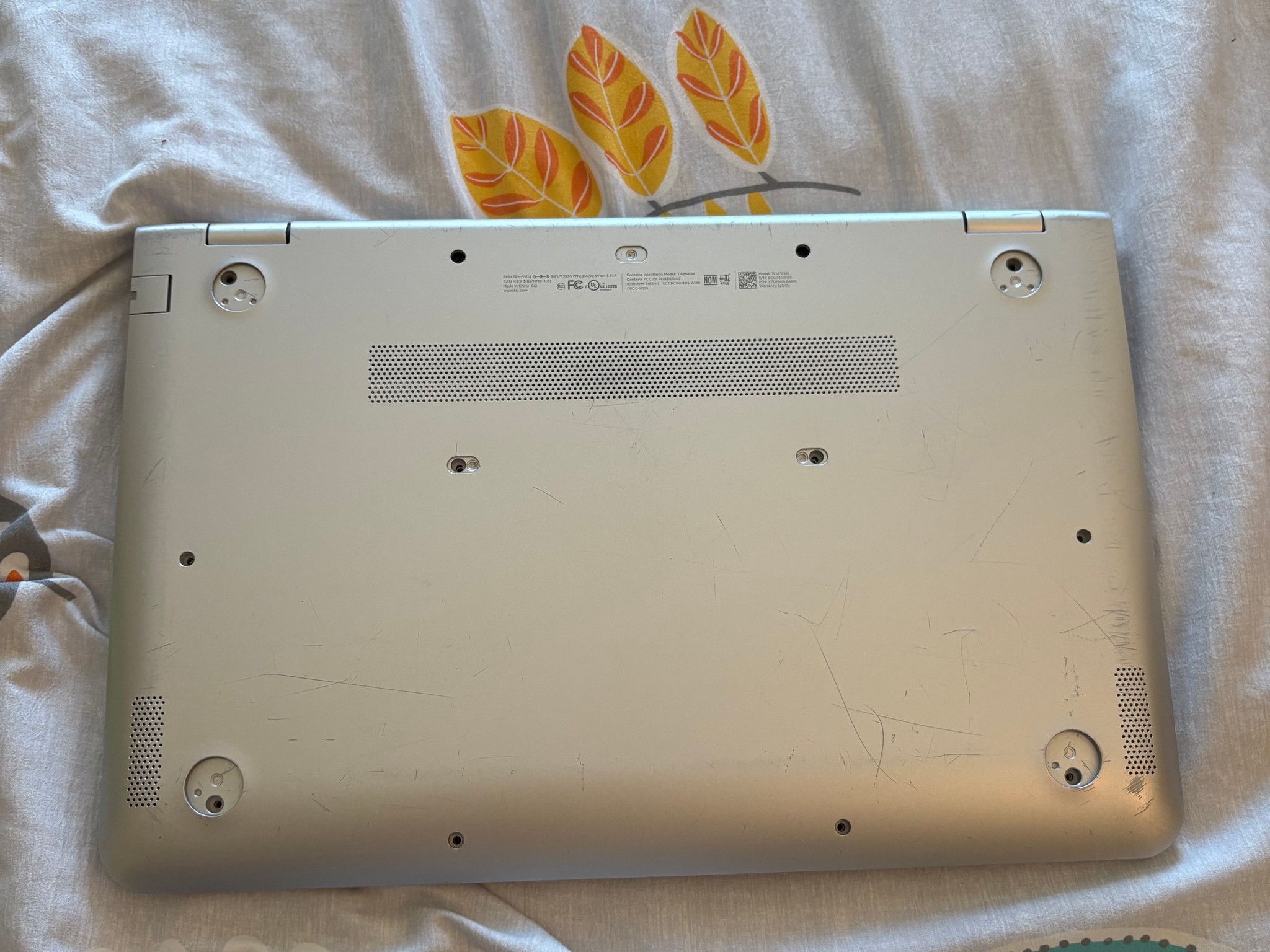 HP Pavilion 15-bk163dx x360 15.6” Laptop – i3-7100U / 8GB / 1TB HDD – AS-IS