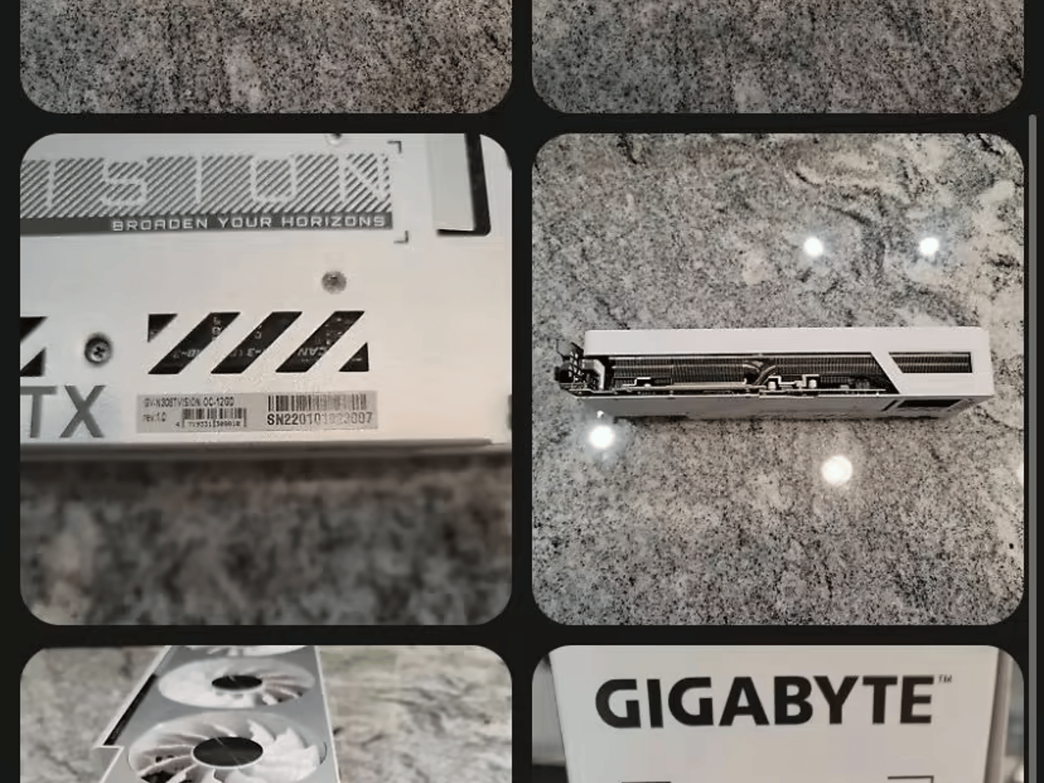 Gigabyte 3080ti Vision Overclocked 