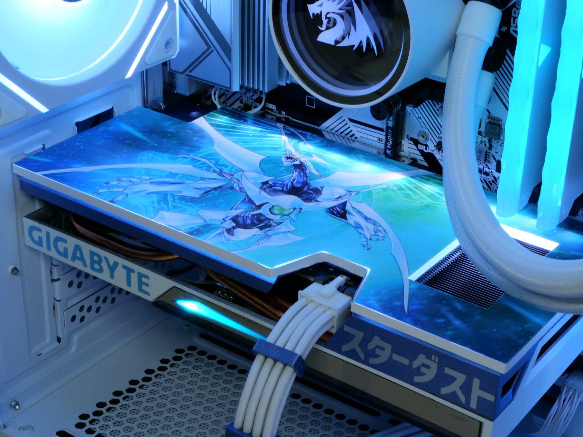 💫Stardust🐉| RTX 3060 12GB, Ryzen 5 5500, 32GB ram Yu-Gi-Oh theme pc build