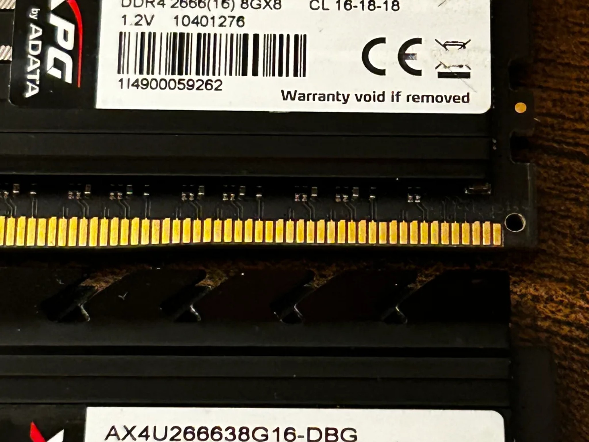 16GB XPG Ram