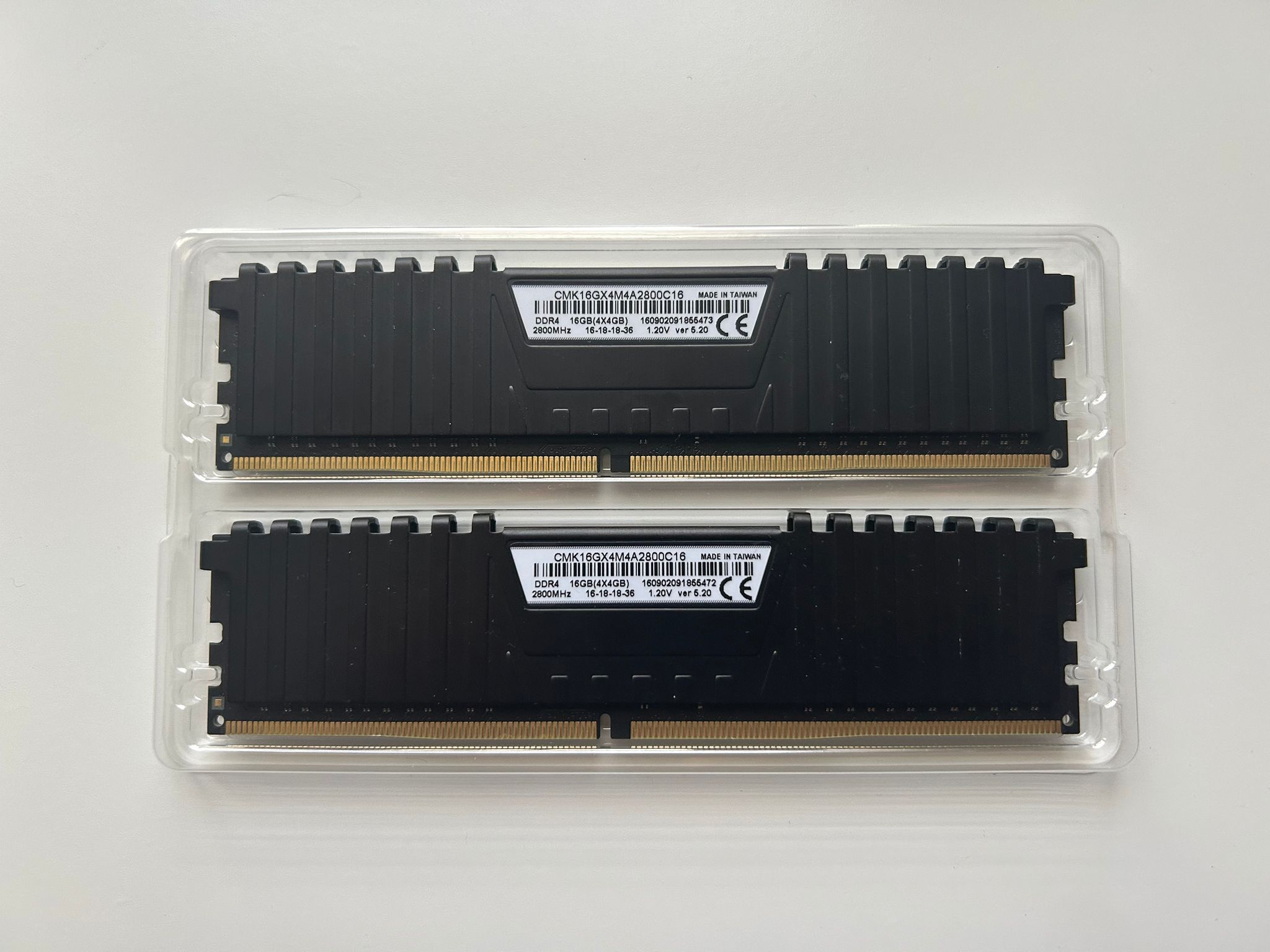 Corsair Vengeance LPX 8 GB (2x 4GB) DDR4-2800MHz CL16