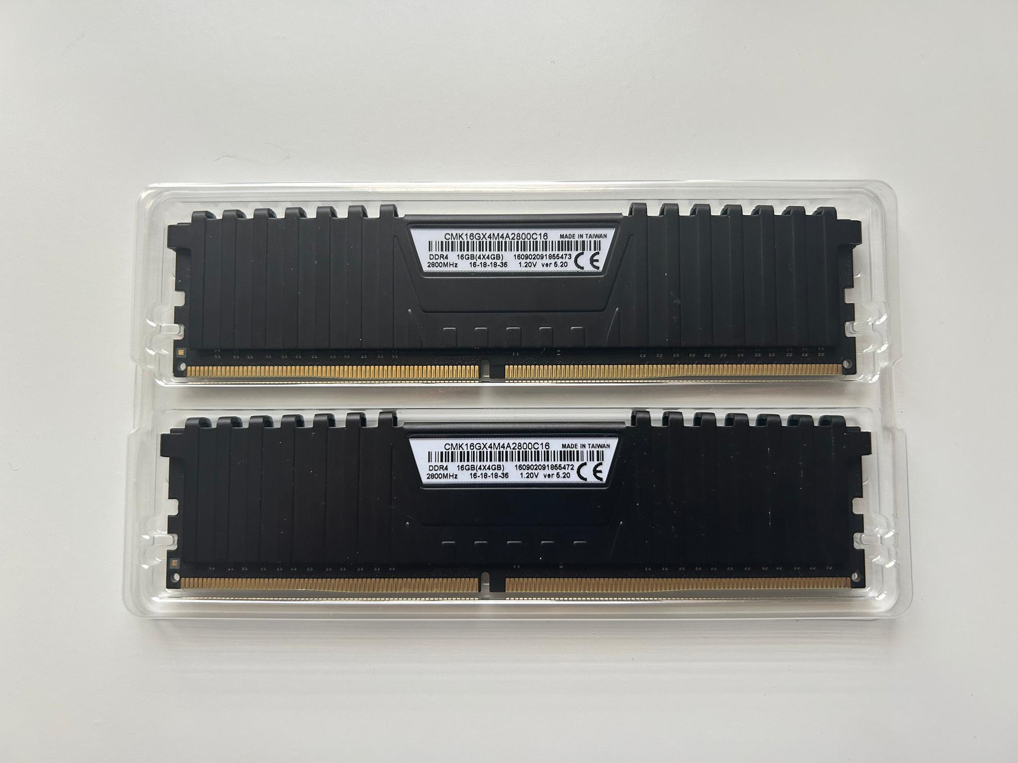 Corsair Vengeance LPX 8 GB (2x 4GB) DDR4-2800MHz CL16