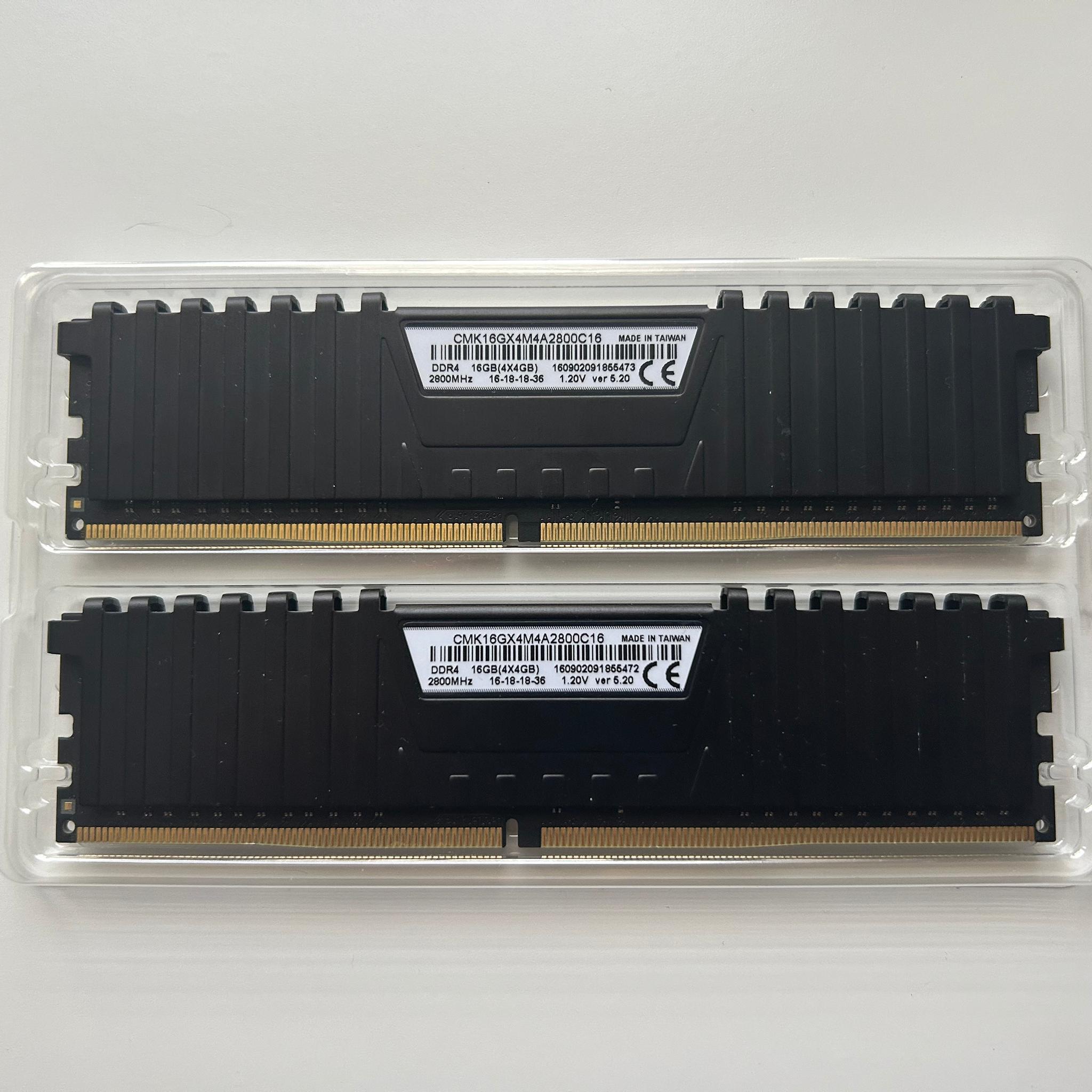 Corsair Vengeance LPX 8 GB (2x 4GB) DDR4-2800MHz CL16
