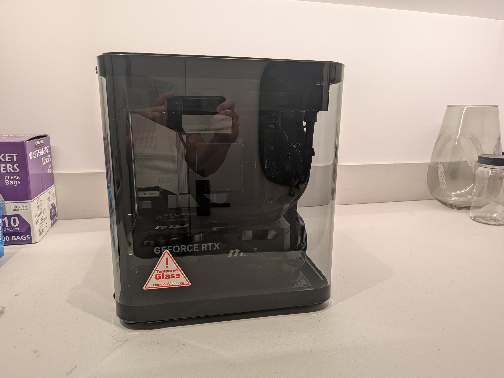 Bomb Devil Blackout - RTX 5070, Intel Core Ultra 7 265K, 32 GB DDR5, 2 TB Gen 5 NVME, Liquid Cooled