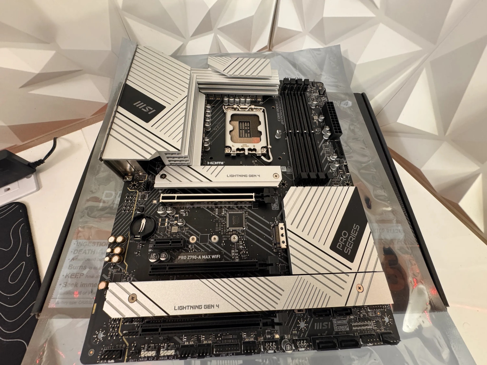 MSI PRO Z790-A MAX WIFI | LGA 1700 DDR5 ATX Gaming Motherboard WI-FI 6
