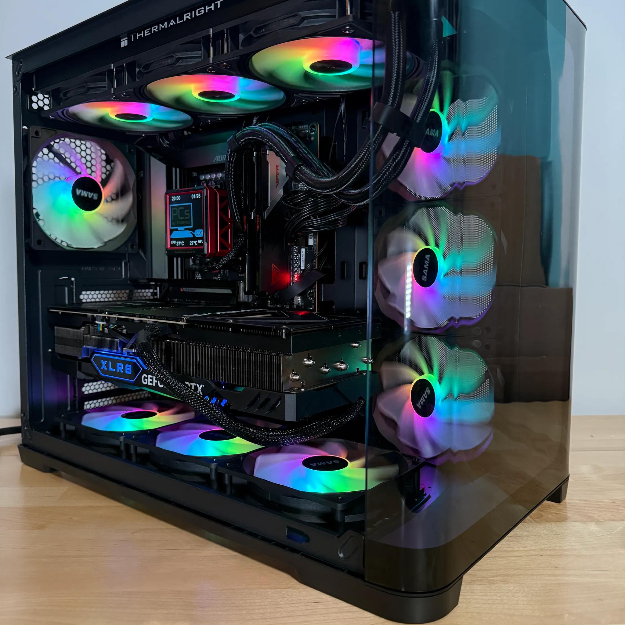 RTX 4090 Ryzen 7 9800X3D Gaming Beast