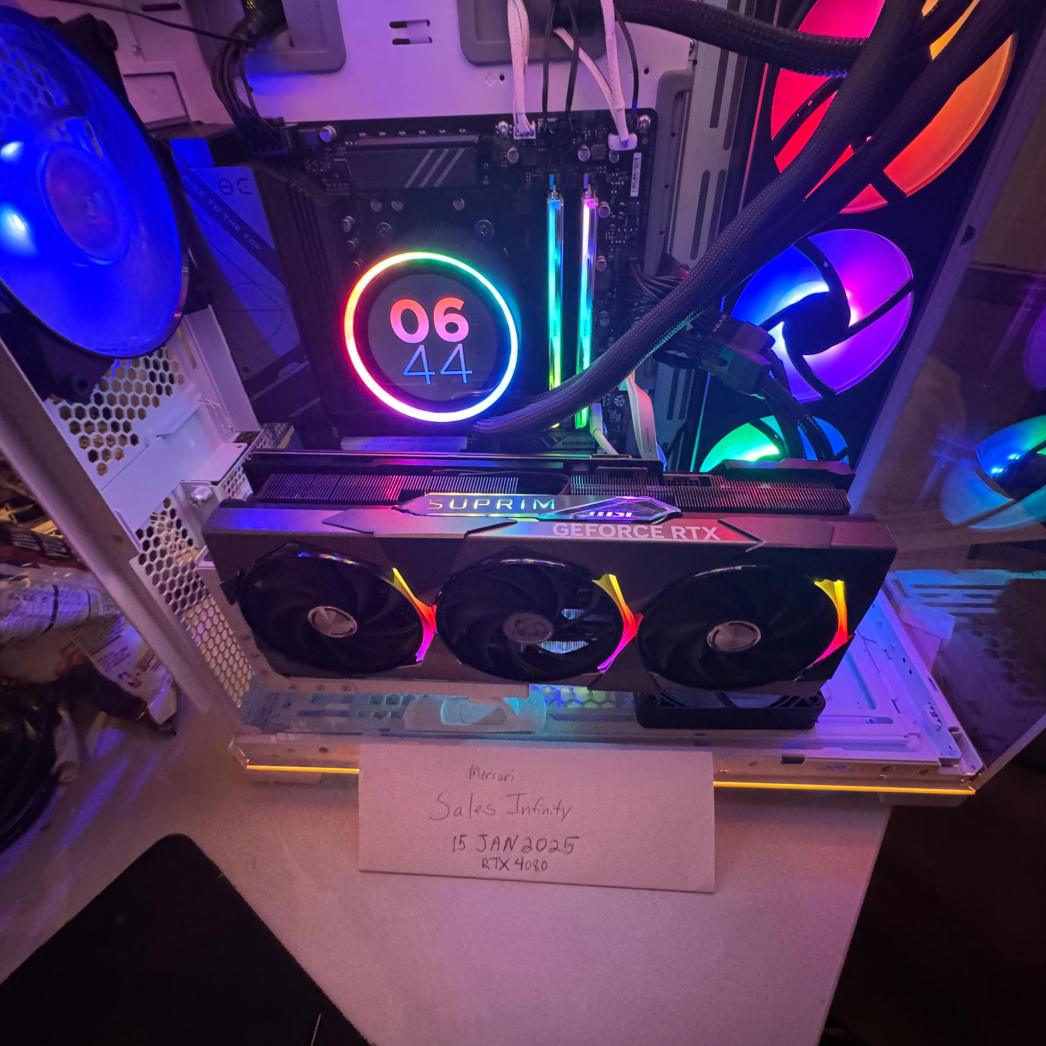 RTX 4080 MSI SUPREME X !!!