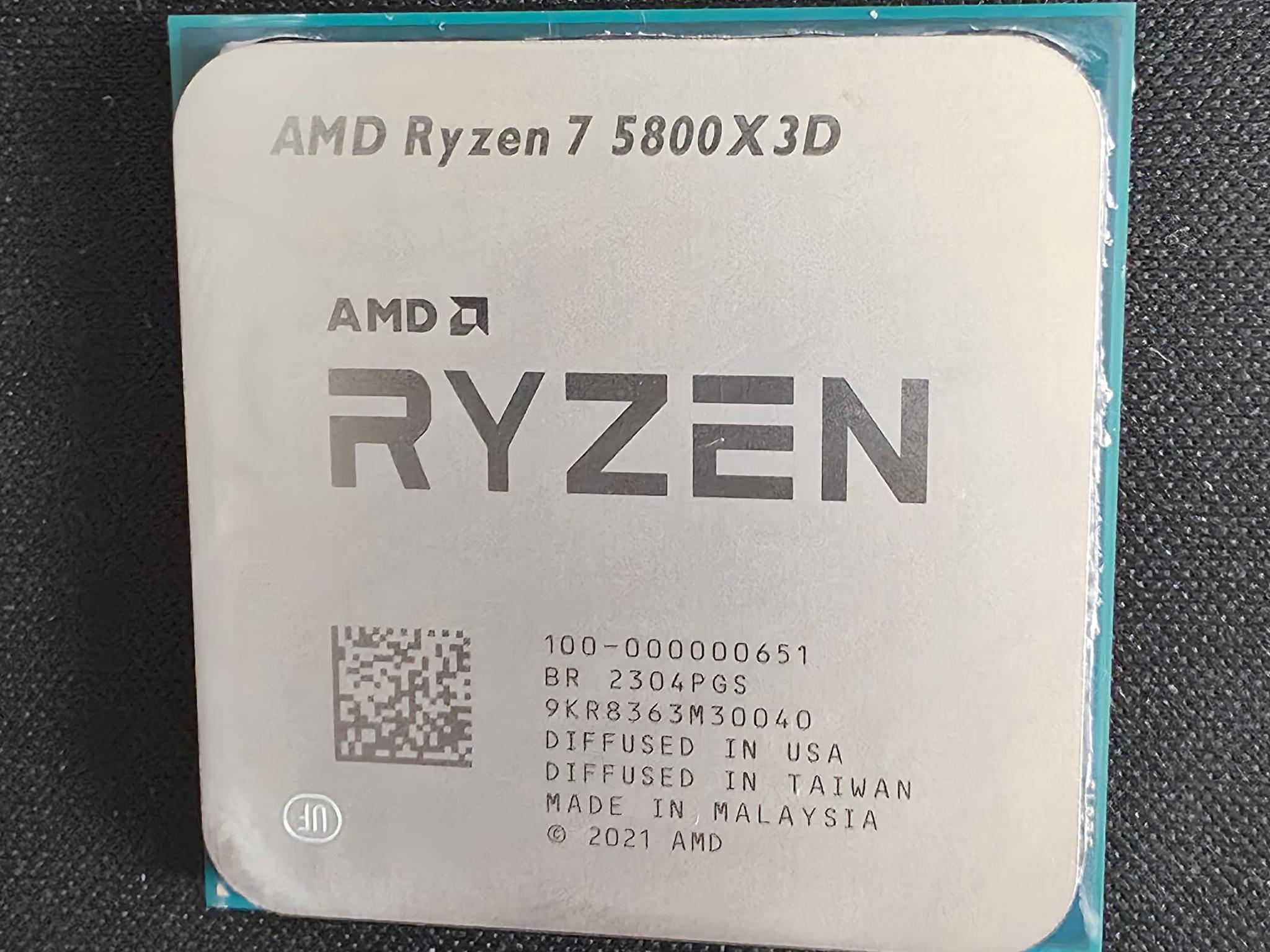 AMD Ryzen 7 5800X3D