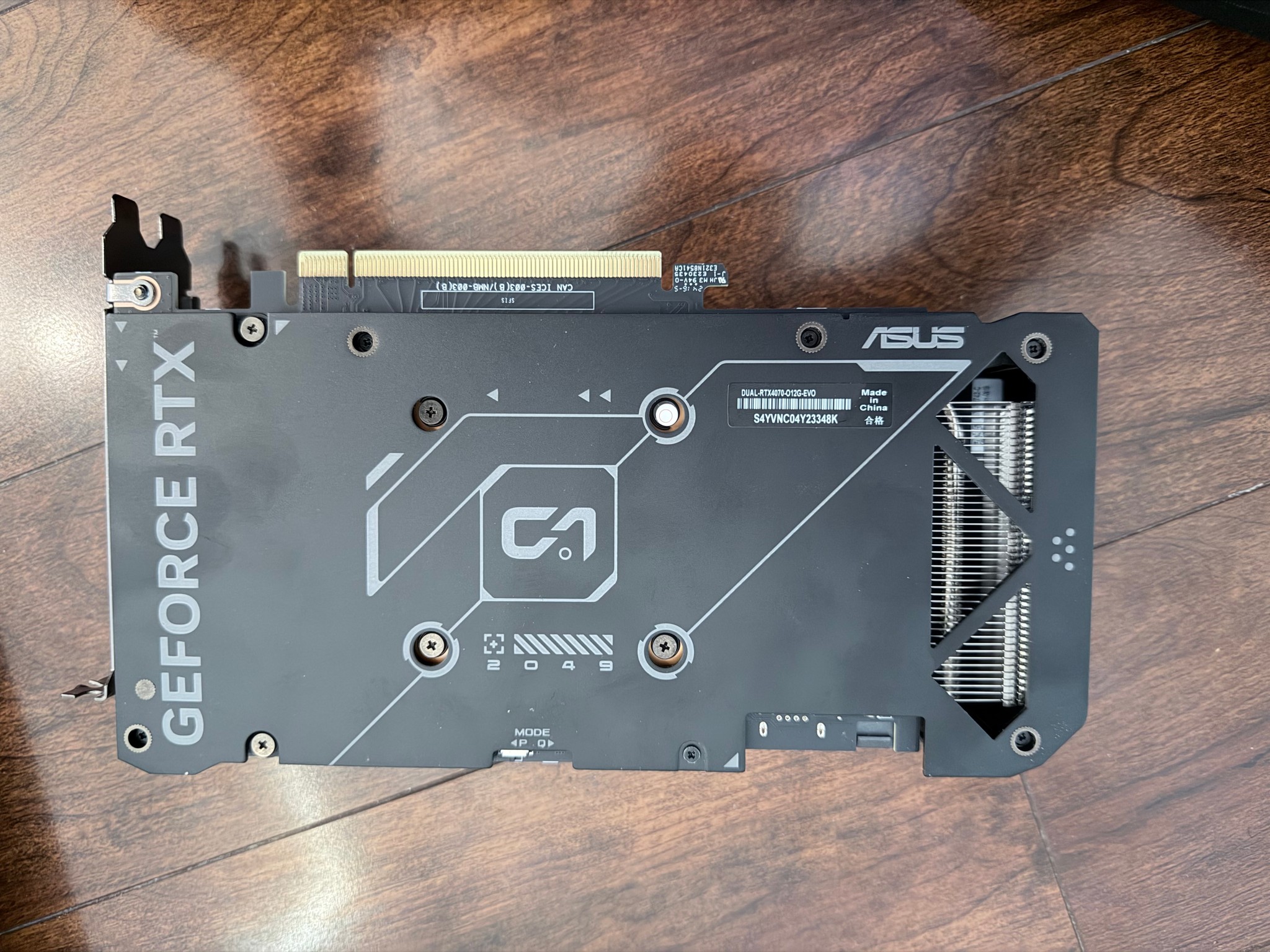 ASUS DUAL EVO OC GeForce RTX 4070 SUPER