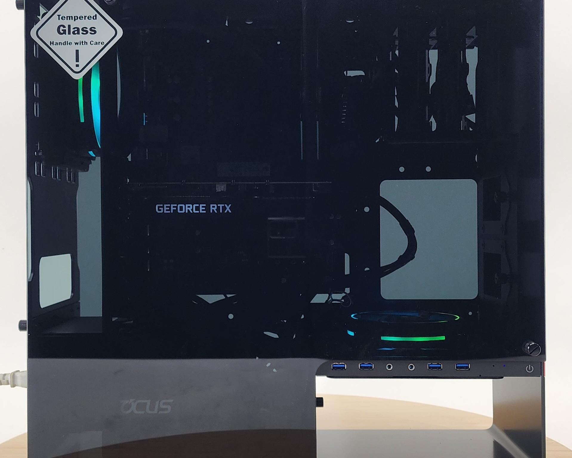 Gaming PC i5-9600k 32GB RAM 1TB SSD RTX 3060 Ti 8GB Windows 11 Computer