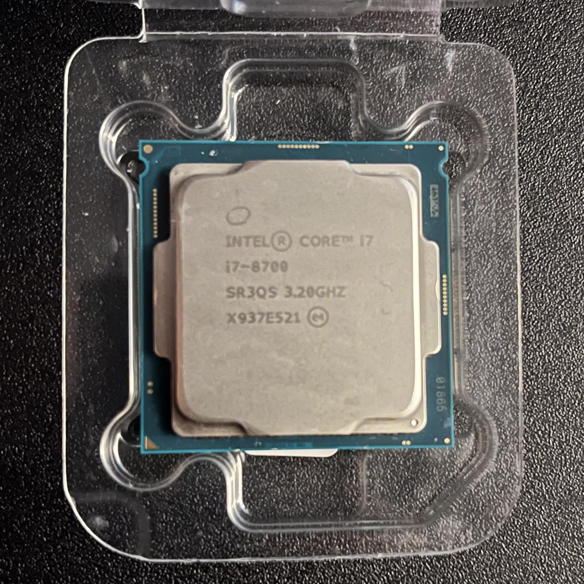 I7 8700 CPU