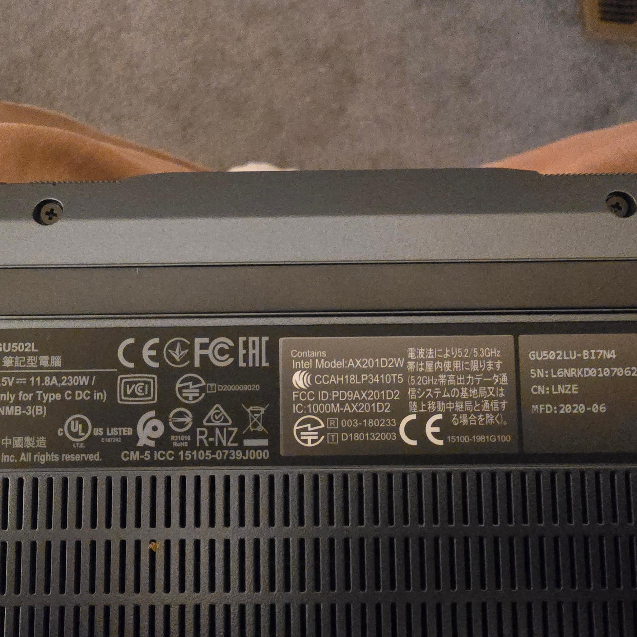 Asus ROG Zephryus M15