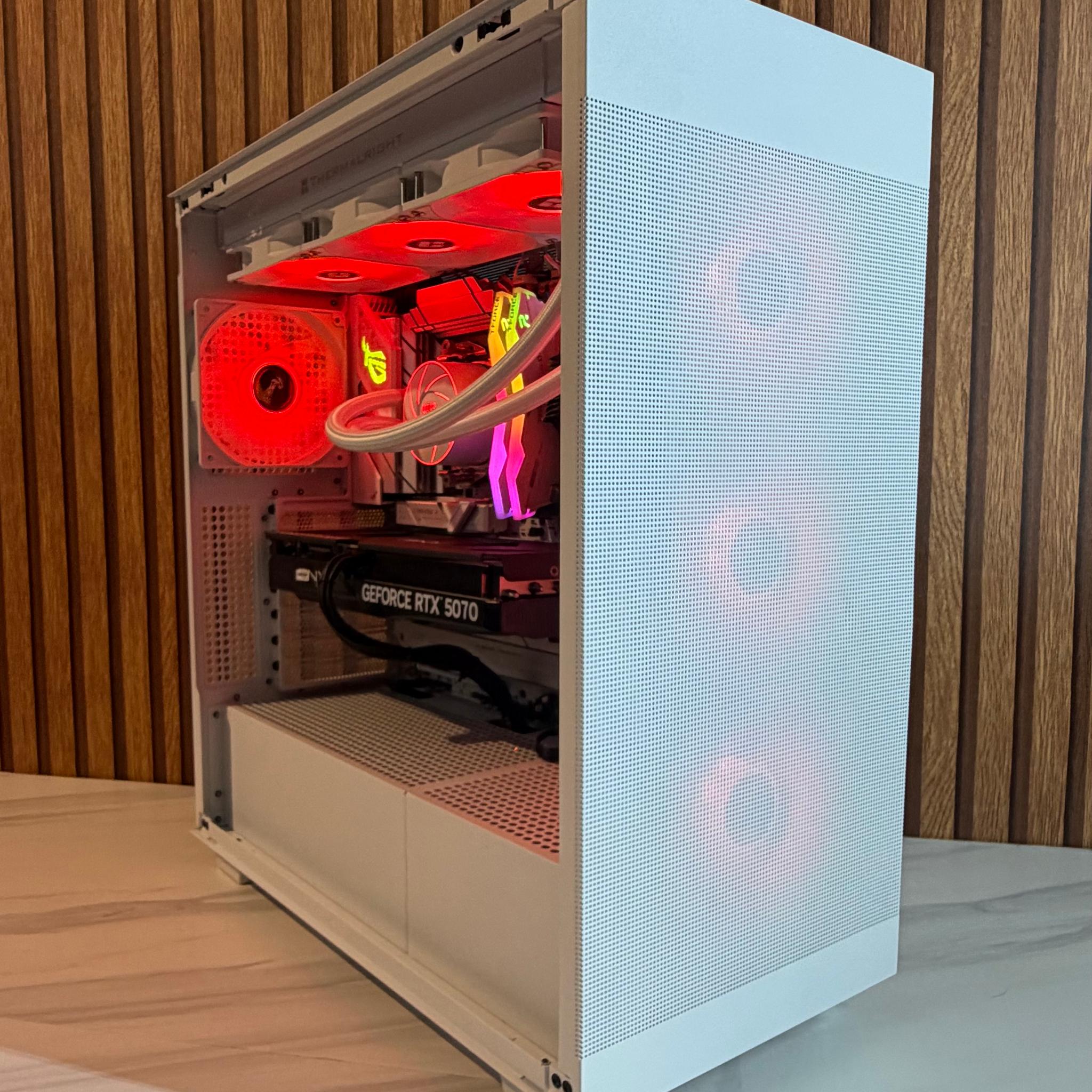 RTX 5070 | RYZEN 5 7600x | 16GB DDR5 | 750W PSU | 1TB NVME | 360MM AIO