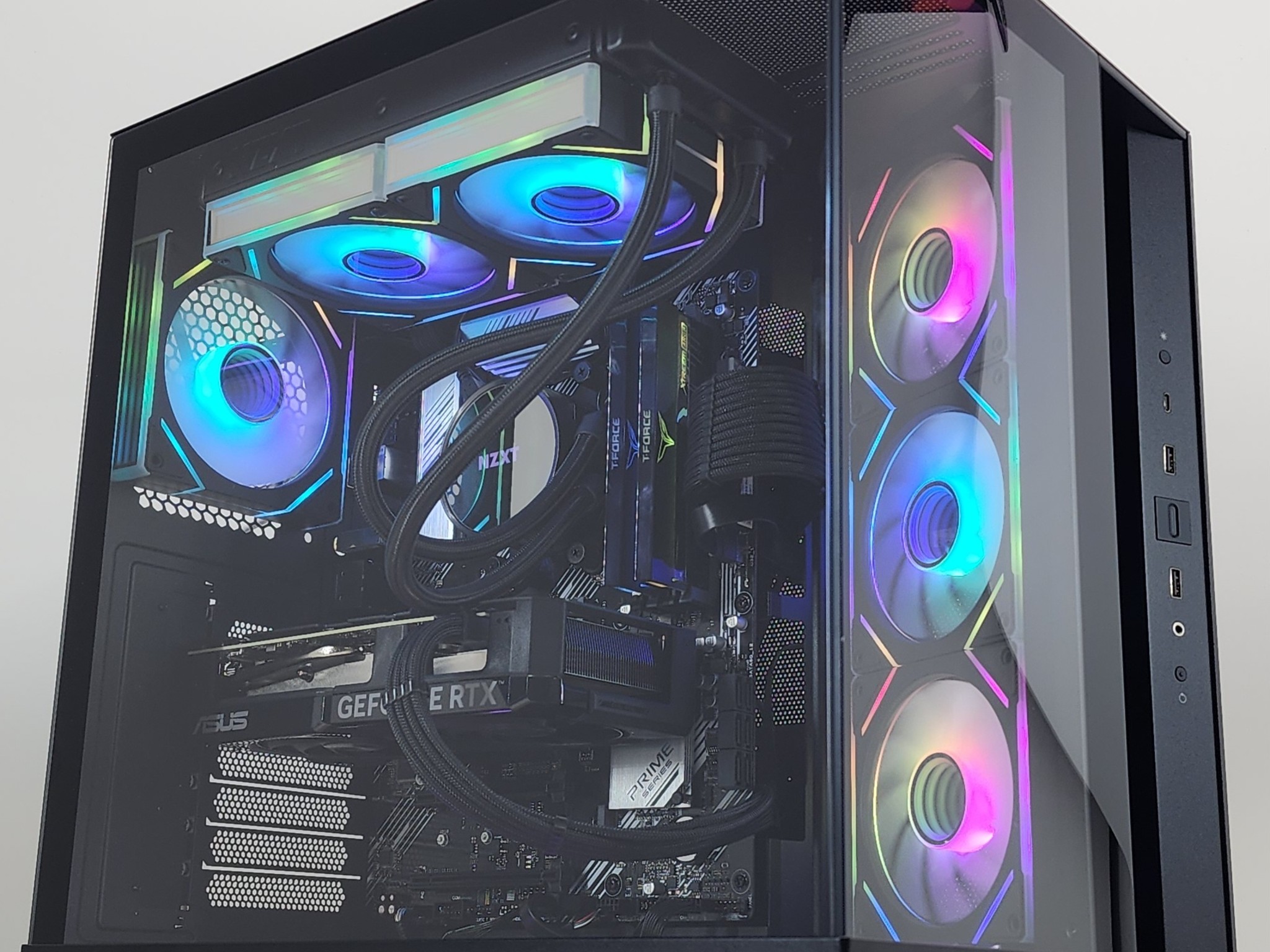 Gaming PC Ryzen 7 5700X 32GB RAM 1TB SSD RTX 4060 Ti 16GB Windows 11 Computer