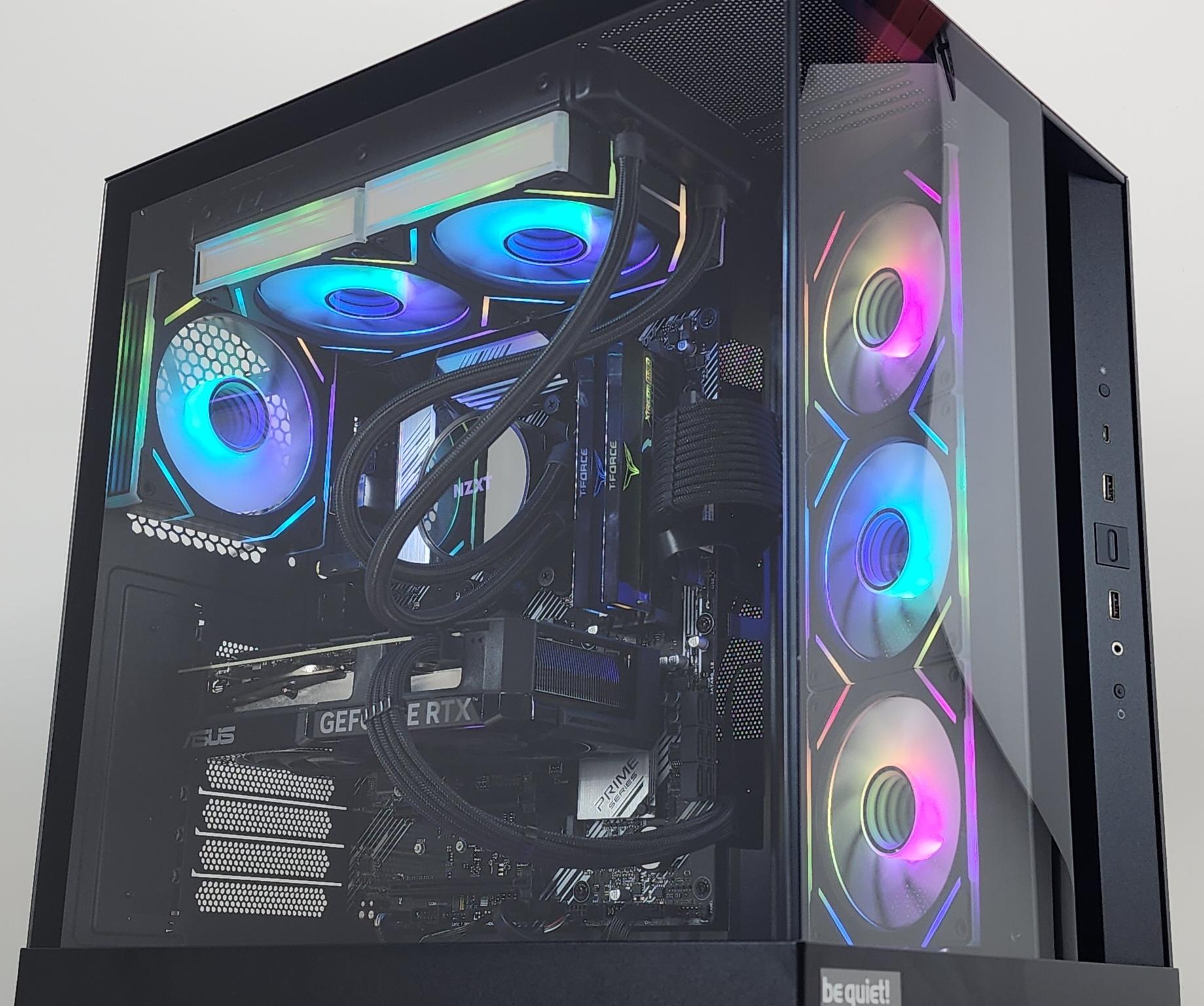Gaming PC Ryzen 7 5700X 32GB RAM 1TB SSD RTX 4060 Ti 16GB Windows 11 Computer