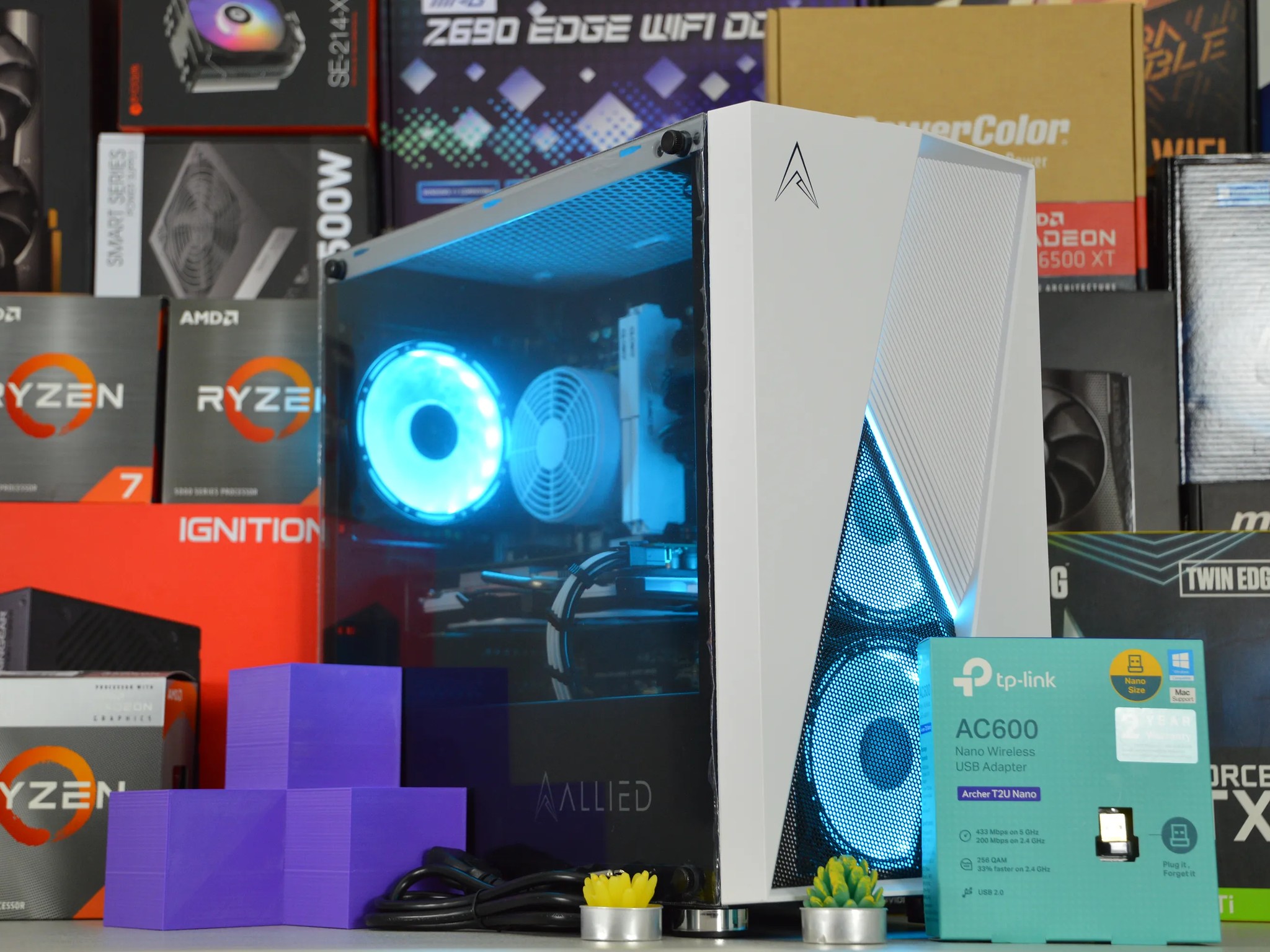 ⚫️🧊| GTX 1060 3GB | INTEL i5-6400 | 16GB DDR4 RAM | 512GB SATA SSD | Black Ice |