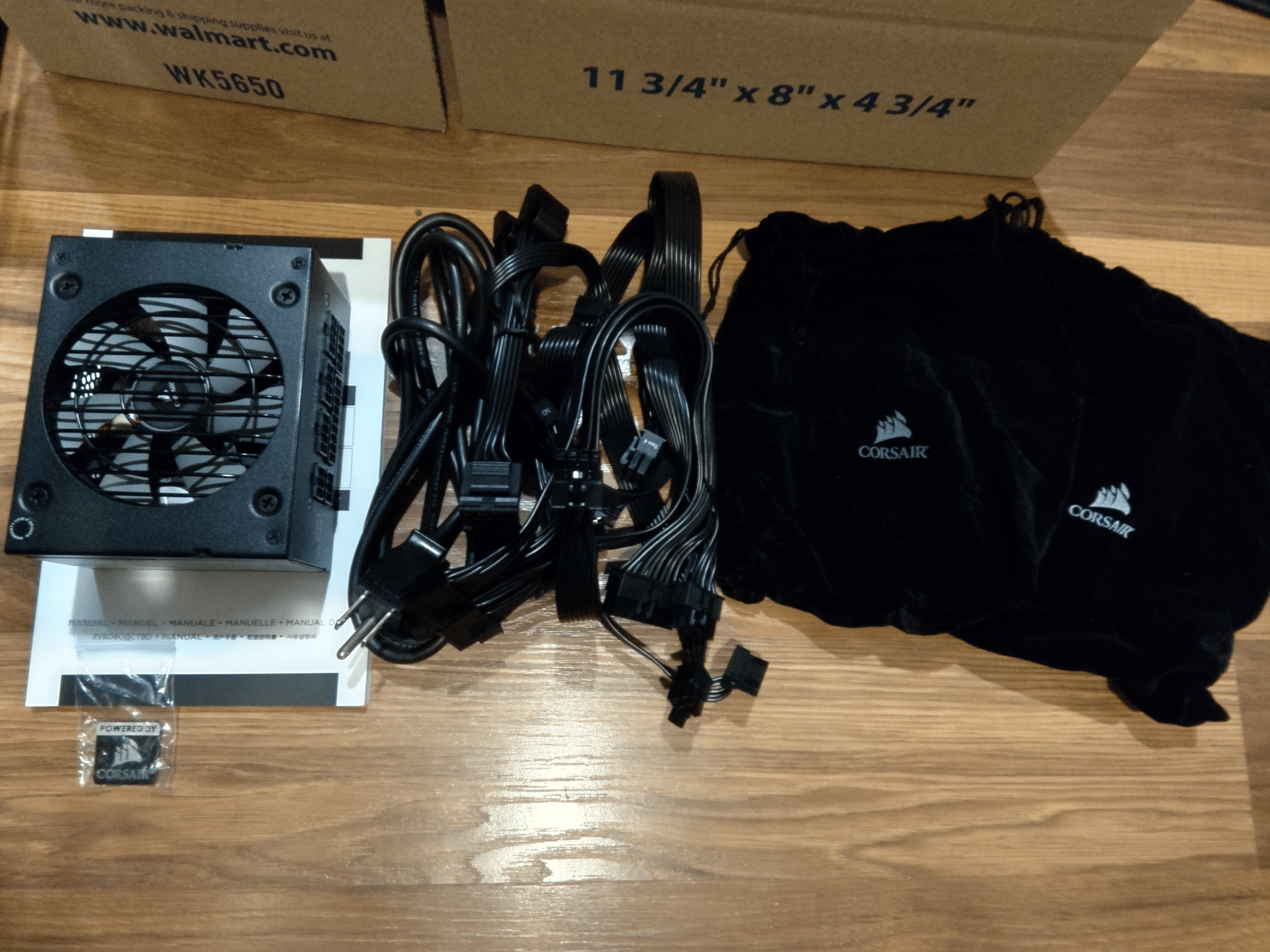 Corsair SF Series, SF450, 450 Watt, SFX, 80+ Gold Certified, Fully Modular Power Supply