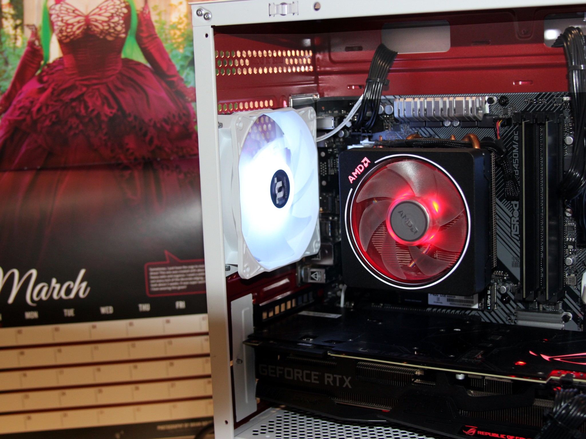 Red Velvet Edition – Custom Gaming PC | RTX 2070 Super | Ryzen 7 2700X | 2TB Storage | 16GB DDR4 |