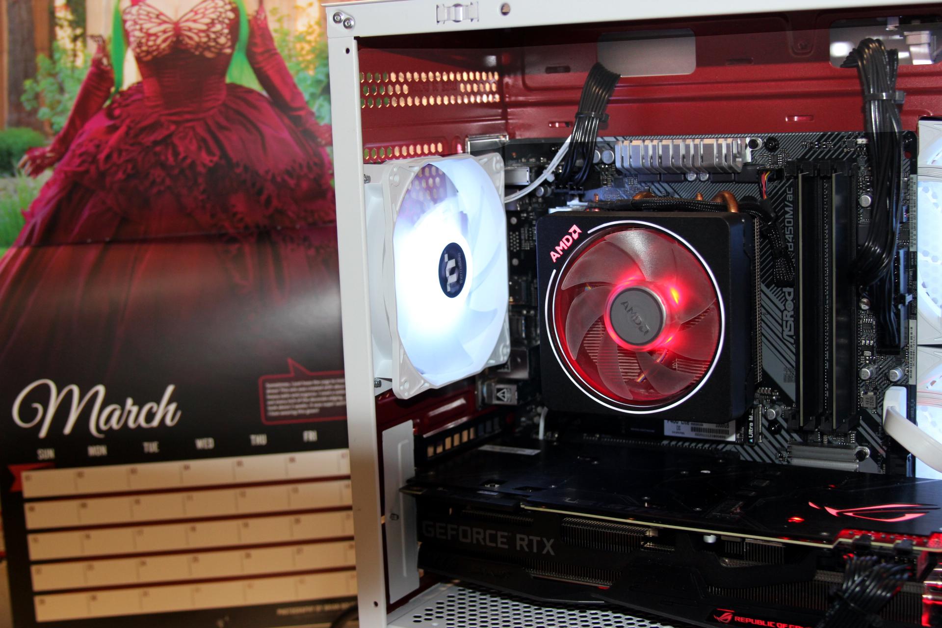 Red Velvet Edition – Custom Gaming PC | RTX 2070 Super | Ryzen 7 2700X | 2TB Storage | 16GB DDR4 |