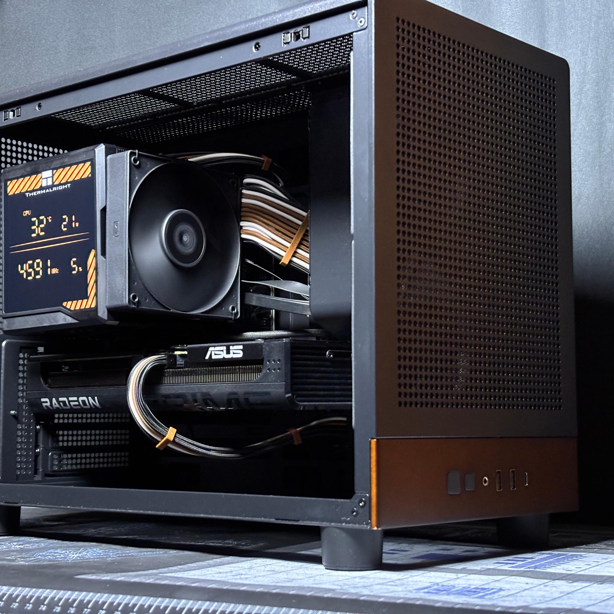 BEAST AM5 PC🔥9060 XT| Ryzen 5 7500F | 32gb DDR5 | 500 GB M.2 SSD🔥