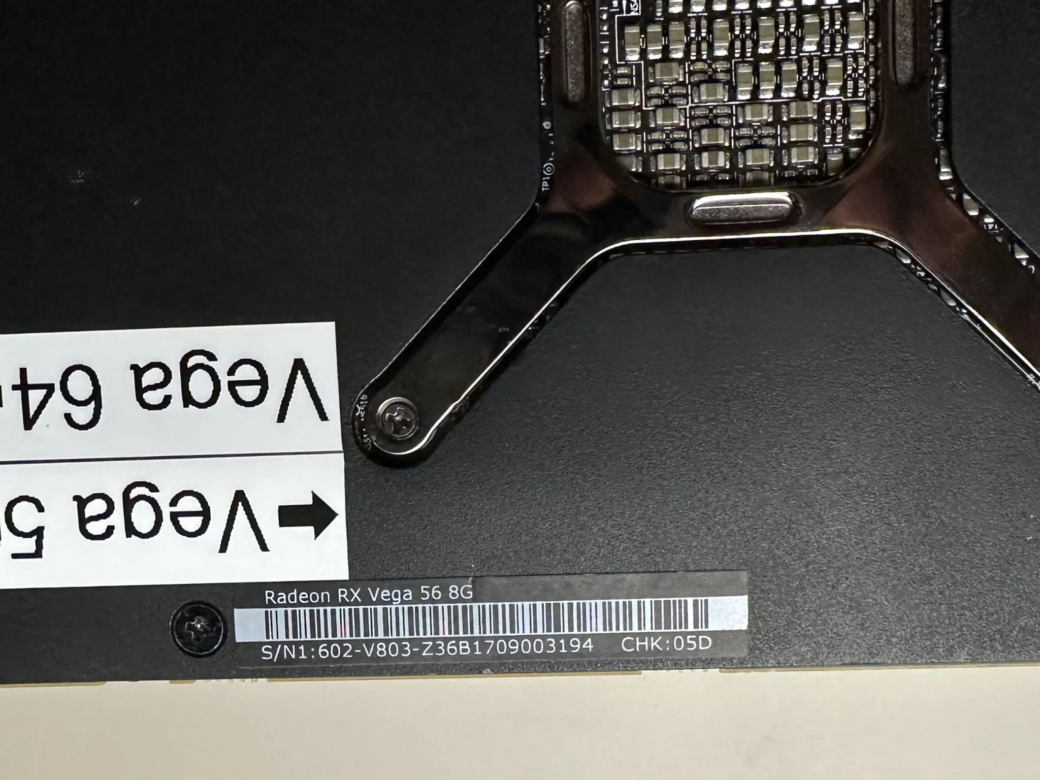 AMD MSI RX Vega 56 8GB - Has Vega 64 Bios