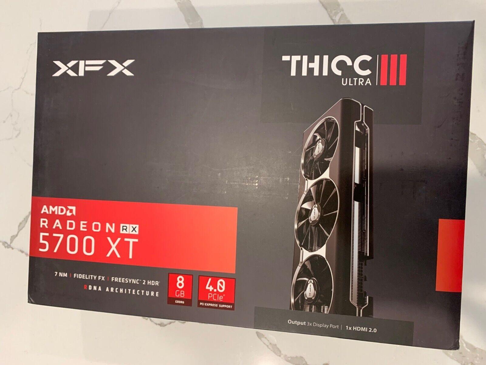 XFX Thicc III Ultra AMD Radeon RX 5700 XT 8GB GDDR6 