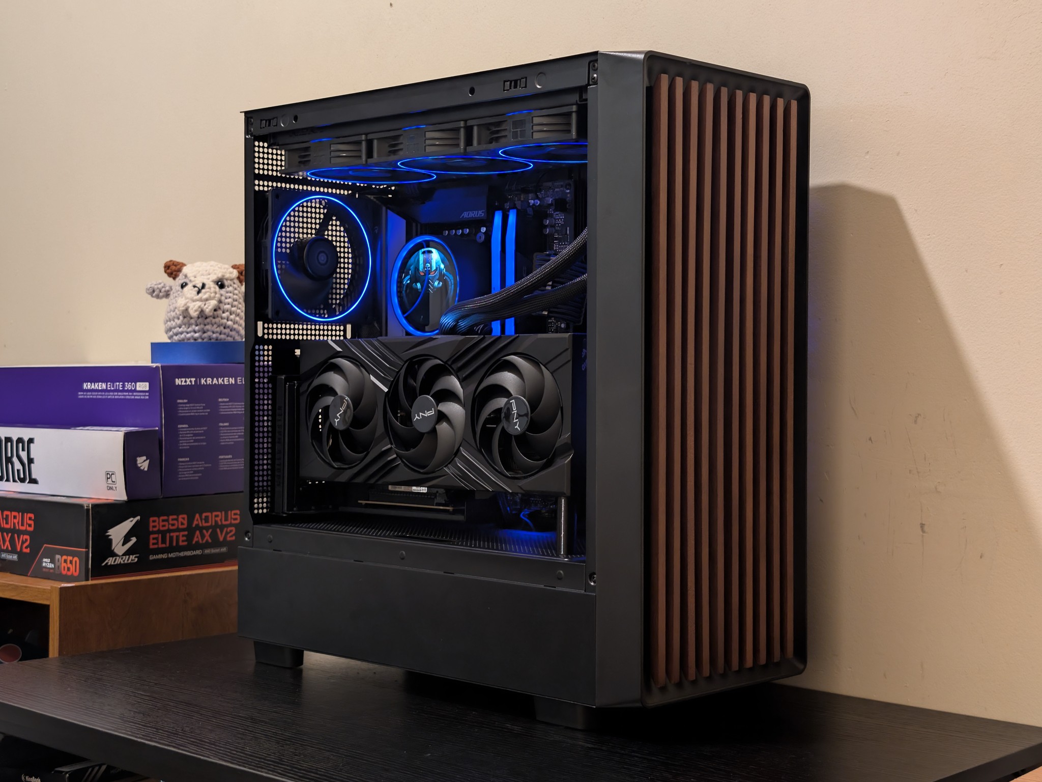⚫🪵4K Gaming Beast | RTX 4080 Super | Ryzen 7 7800X3D | 2TB SSD | 64GB RAM | WiFi 6 & Bluetooth🪵⚫