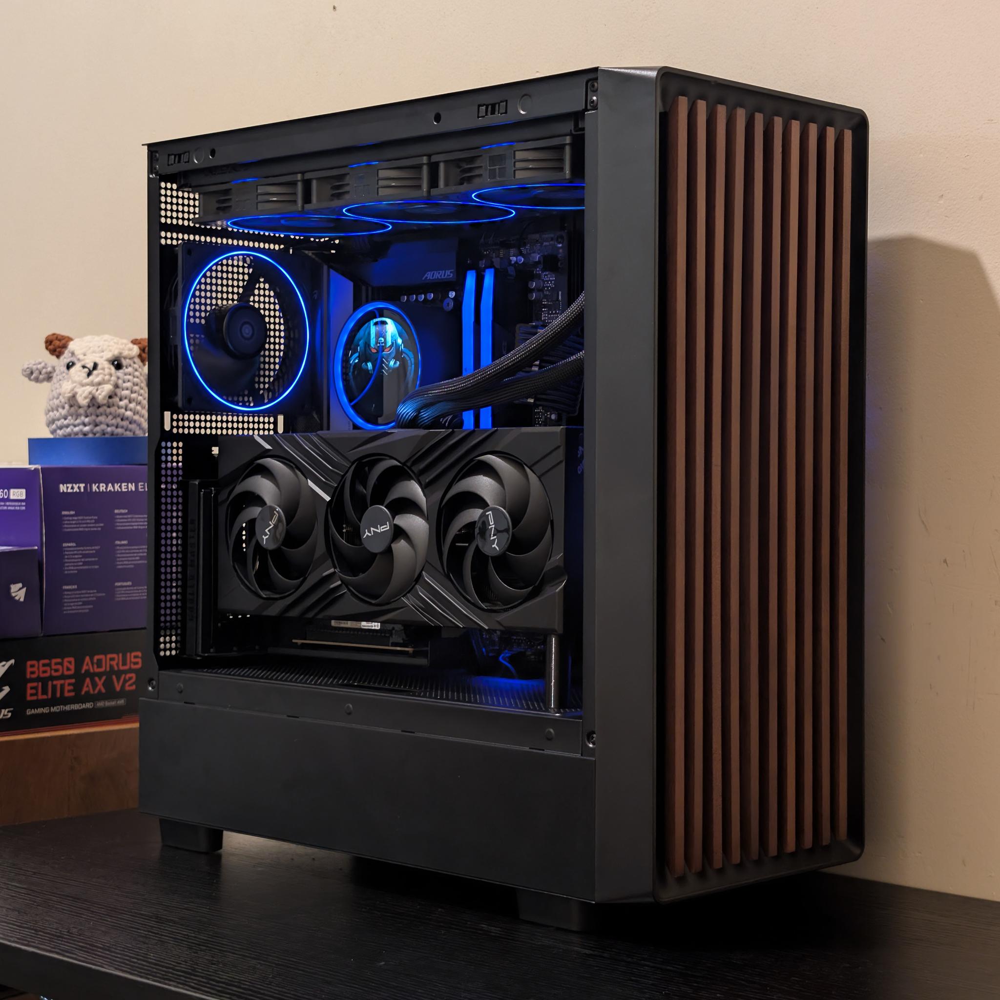 ⚫🪵4K Gaming Beast | RTX 4080 Super | Ryzen 7 7800X3D | 2TB SSD | 64GB RAM | WiFi 6 & Bluetooth🪵⚫