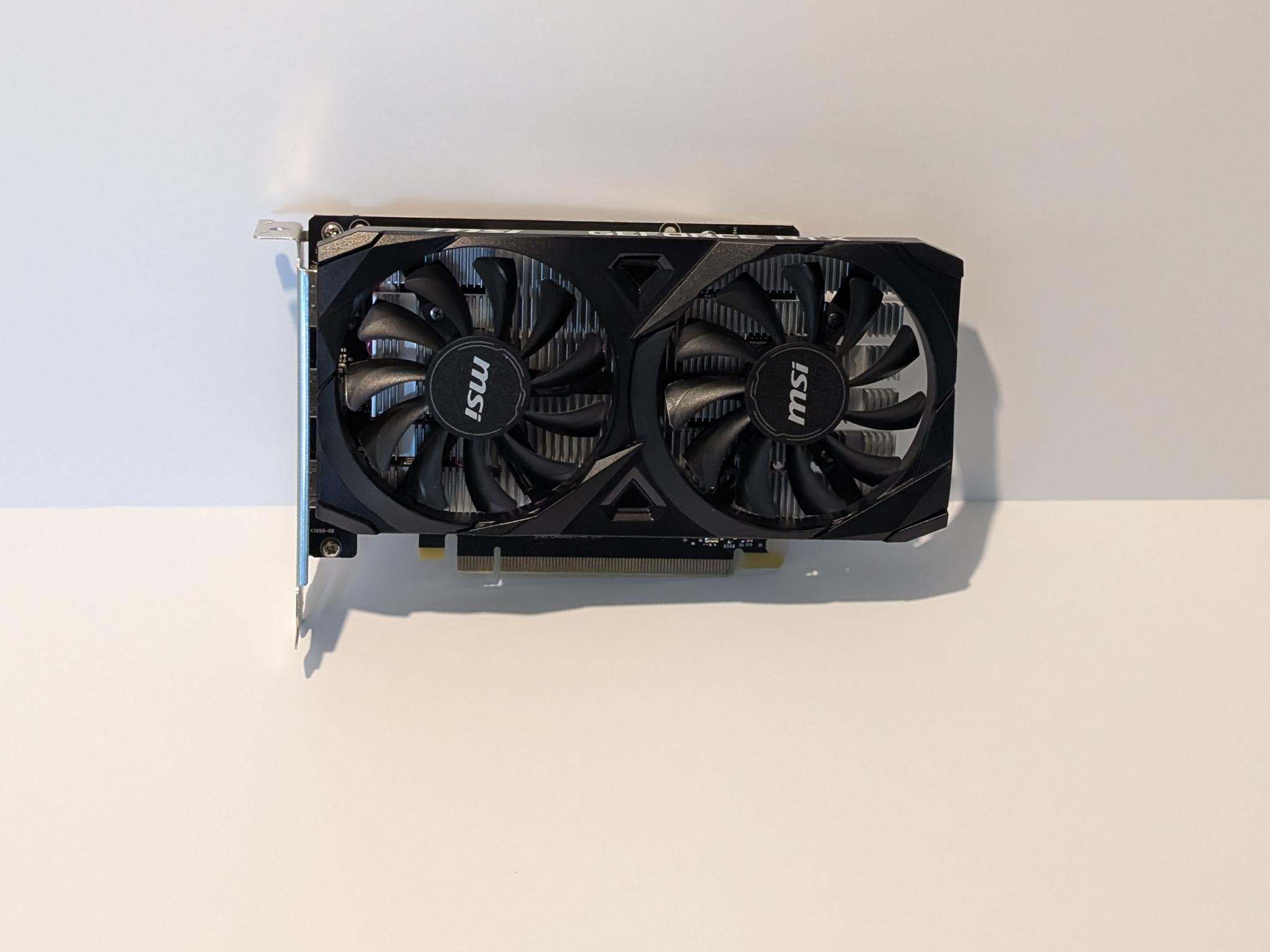 Like New- MSI GeForce RTX 3050 VENTUS 2X 6G OC