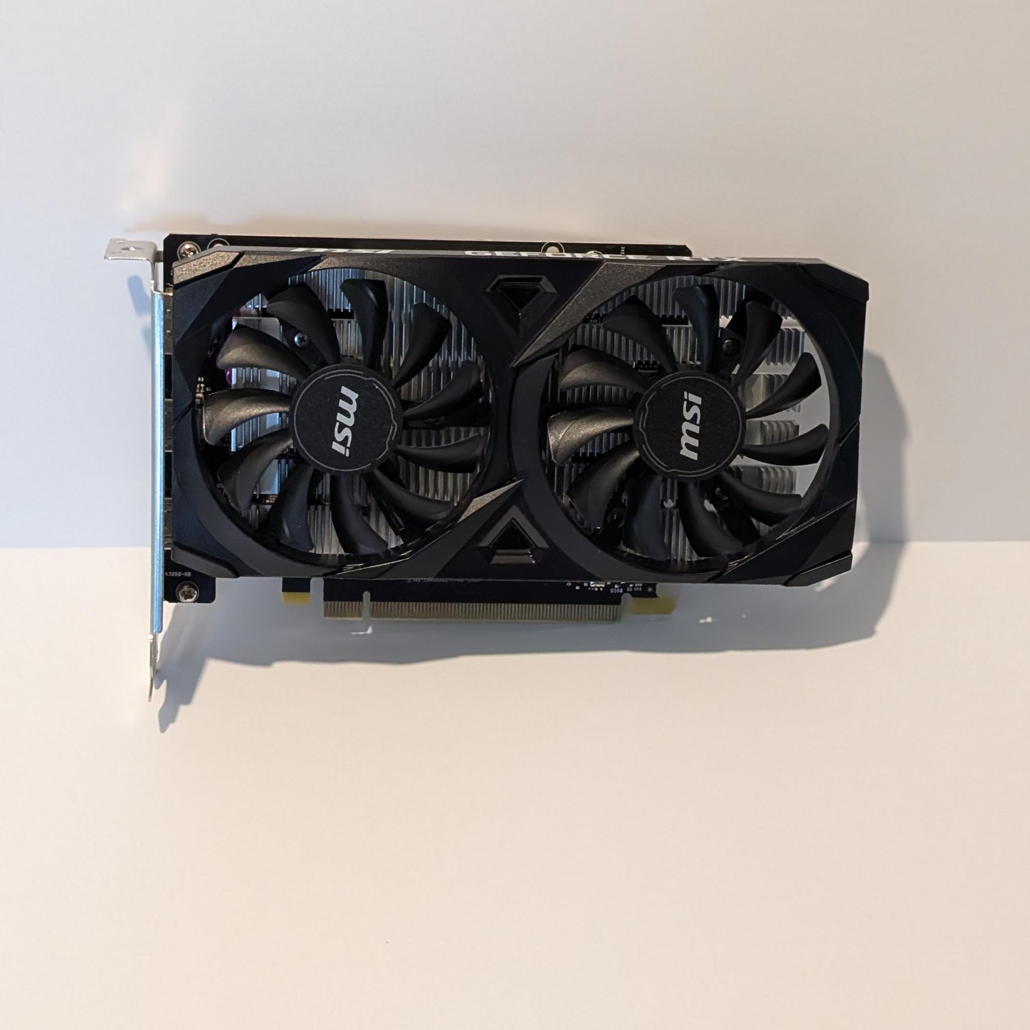 Like New- MSI GeForce RTX 3050 VENTUS 2X 6G OC