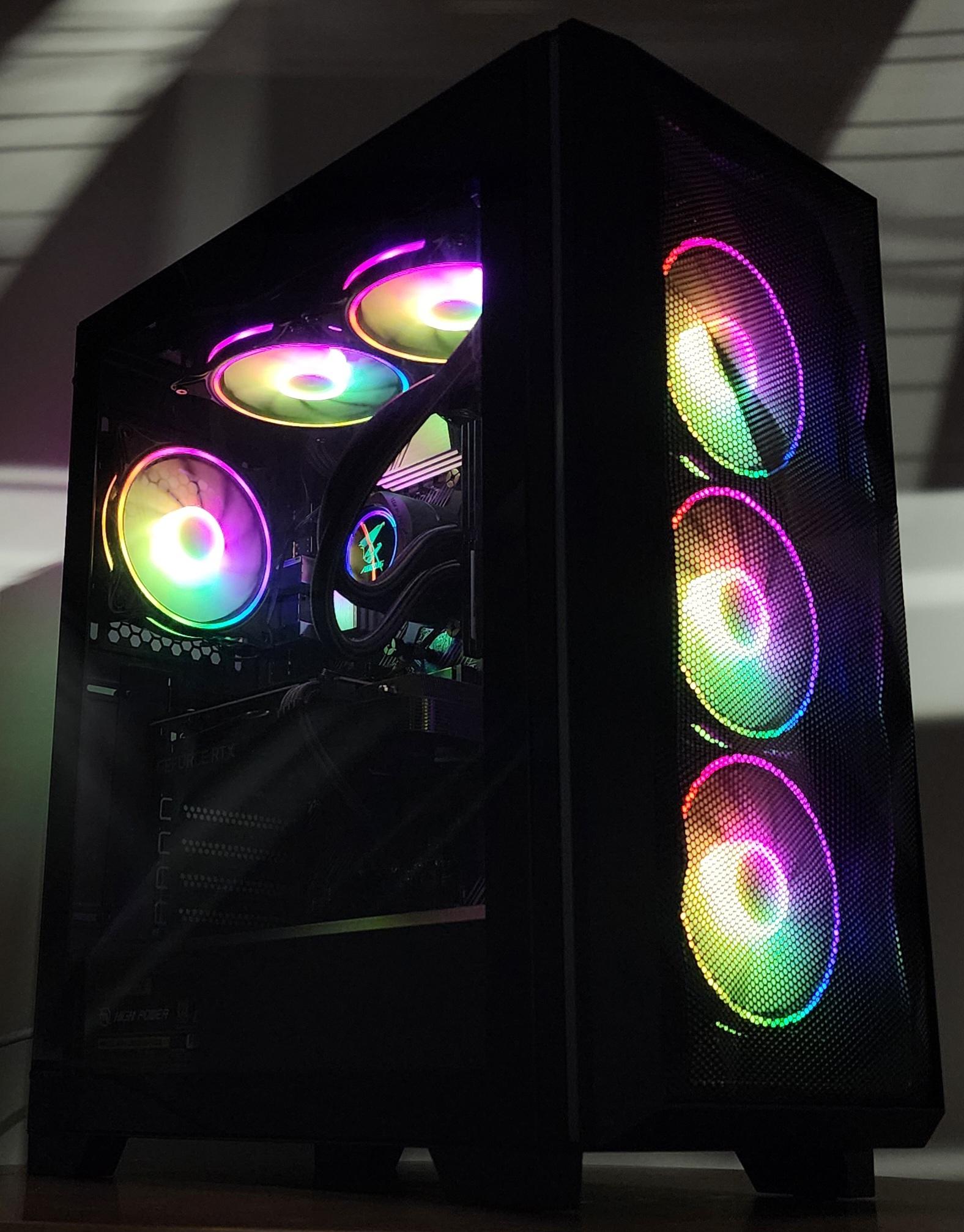 Gaming PC Ryzen 7 5700X 32GB RAM 1TB SSD RTX 3070 8GB Windows 11 PC