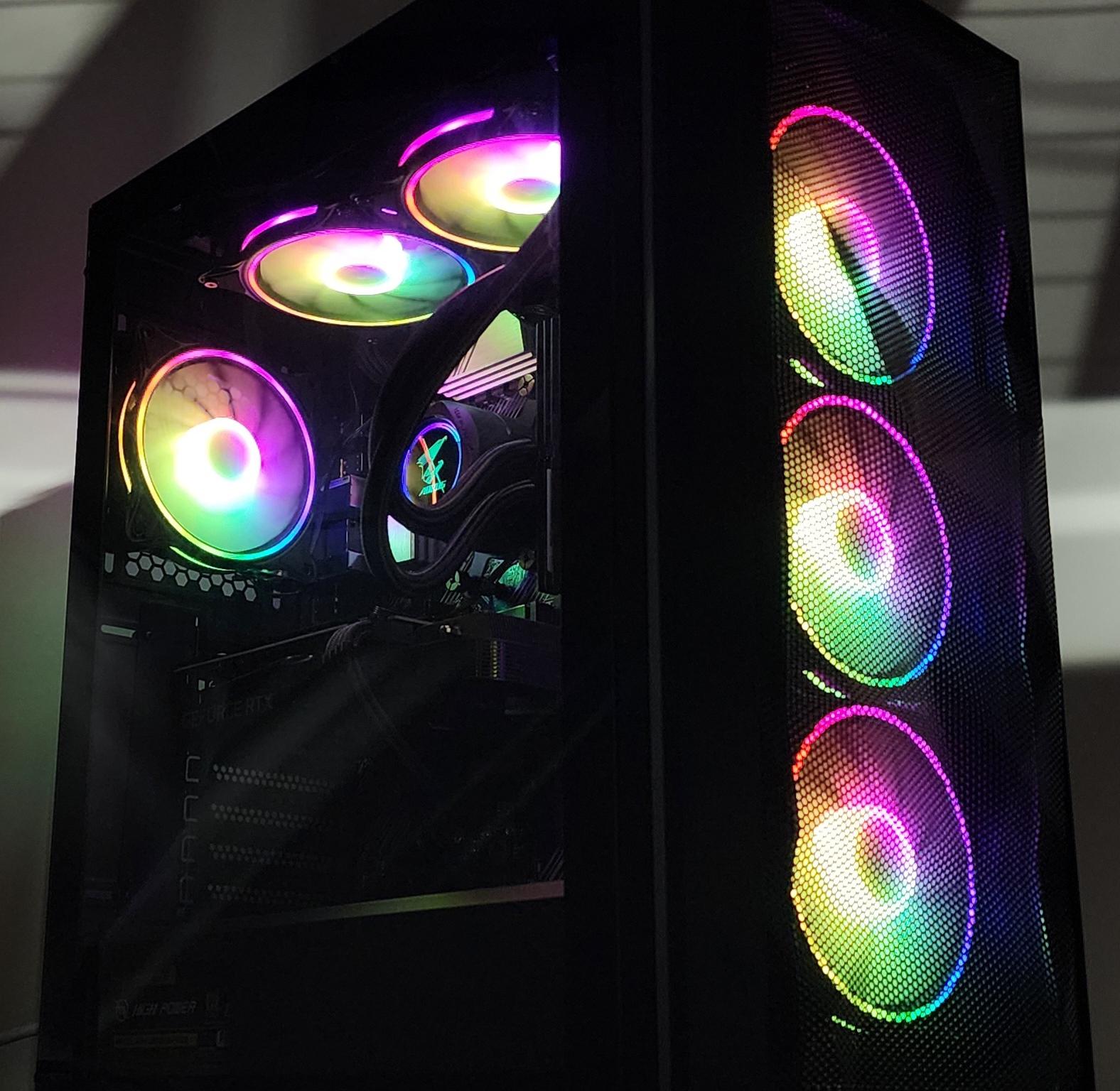 Gaming PC Ryzen 7 5700X 32GB RAM 1TB SSD RTX 3070 8GB Windows 11 PC
