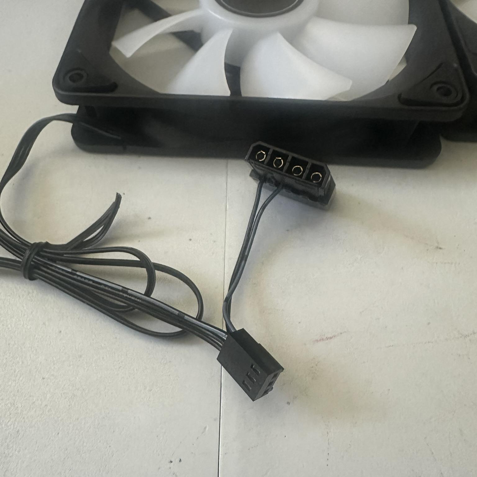 24 PC fans 120mm - mutiple brands - RGB & Non-RGB fans