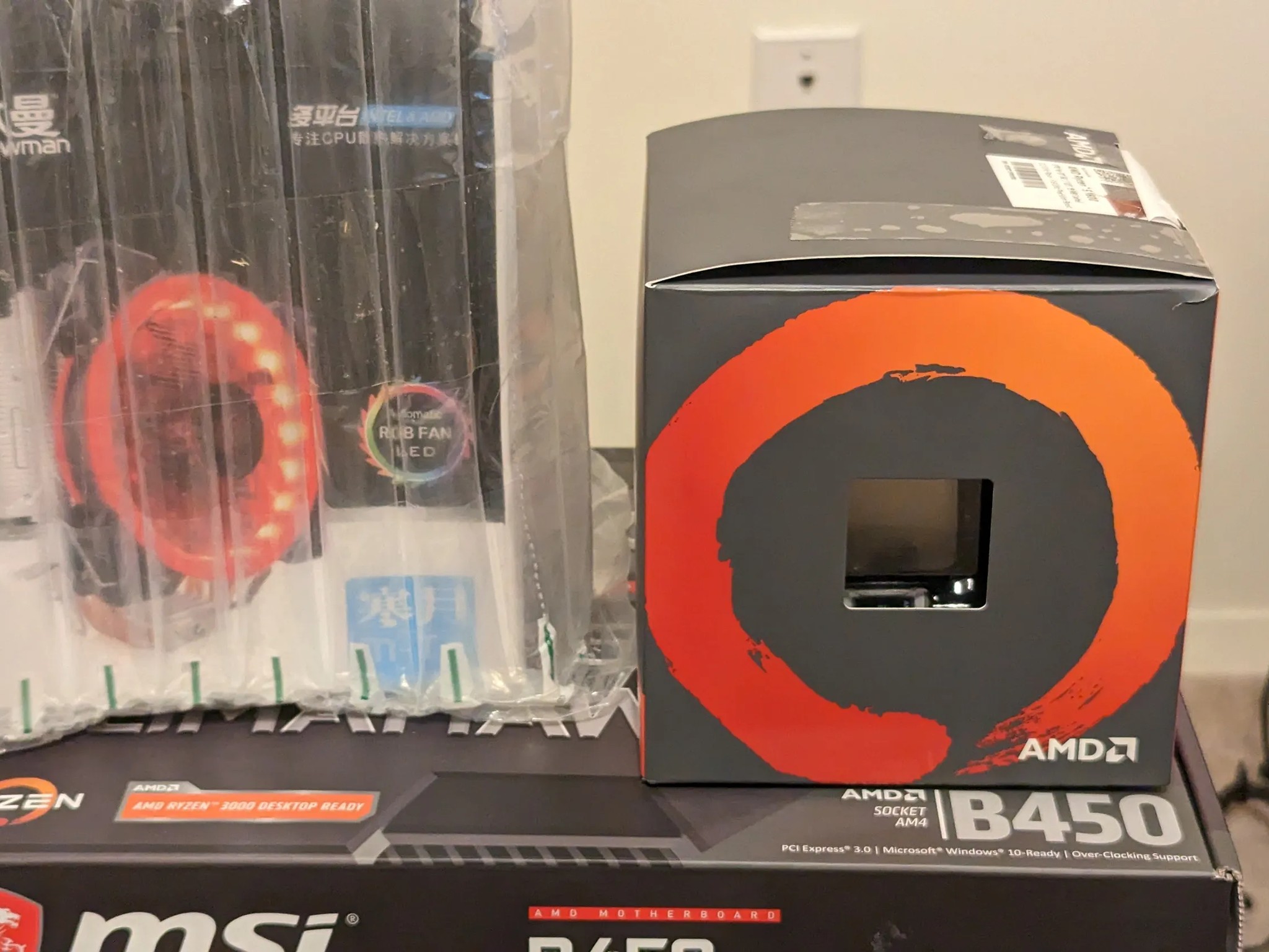 Ryzen 5 1600AF/MSI B450 Tomahawk Max And Memory Motherboard Combo!