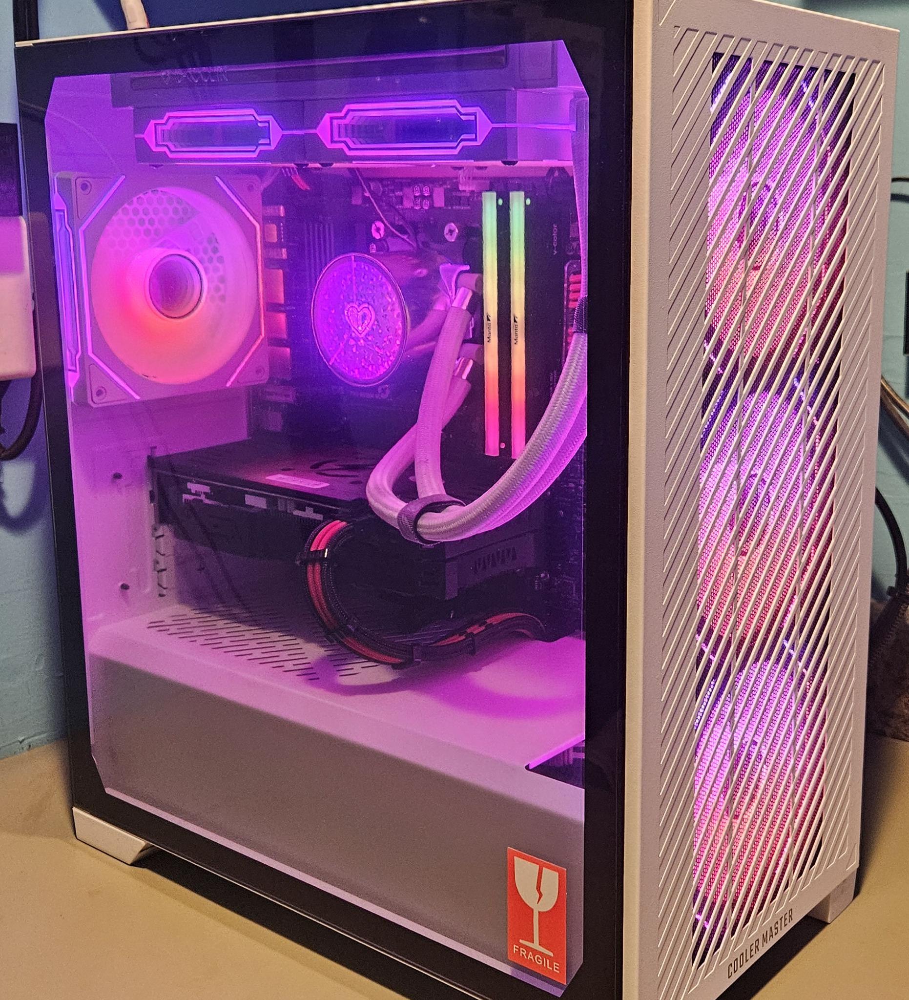 Cooler Master Elite 301 with Ryzen 5500/RX 5500/32gig DDR4
