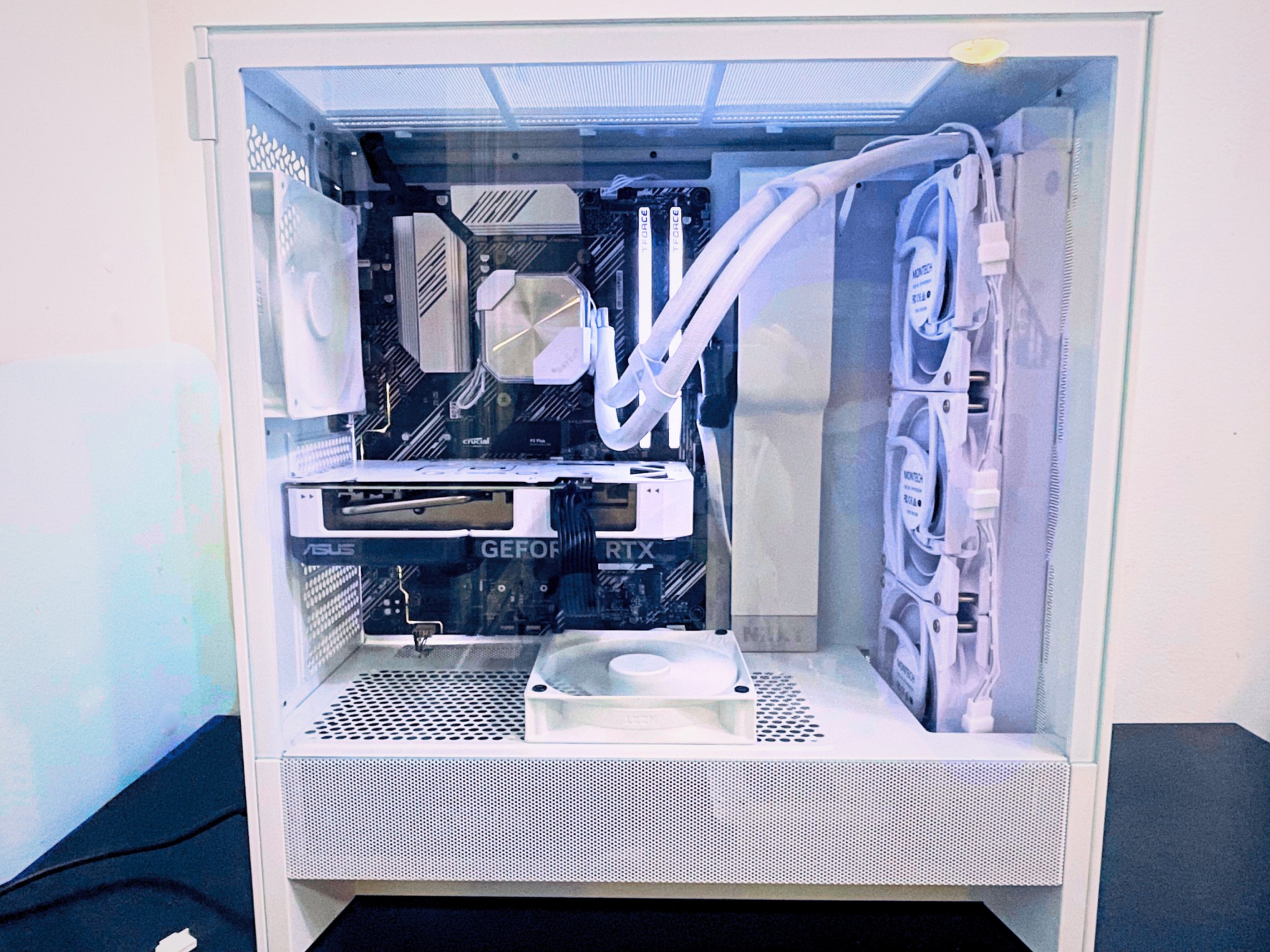 Nvidia Rtx 4060Ti Pro Gaming PC|Water Cooled🧊|Ryzen 5💨| 1TB Nvme⚡️|16gb RGB Ram 🎨