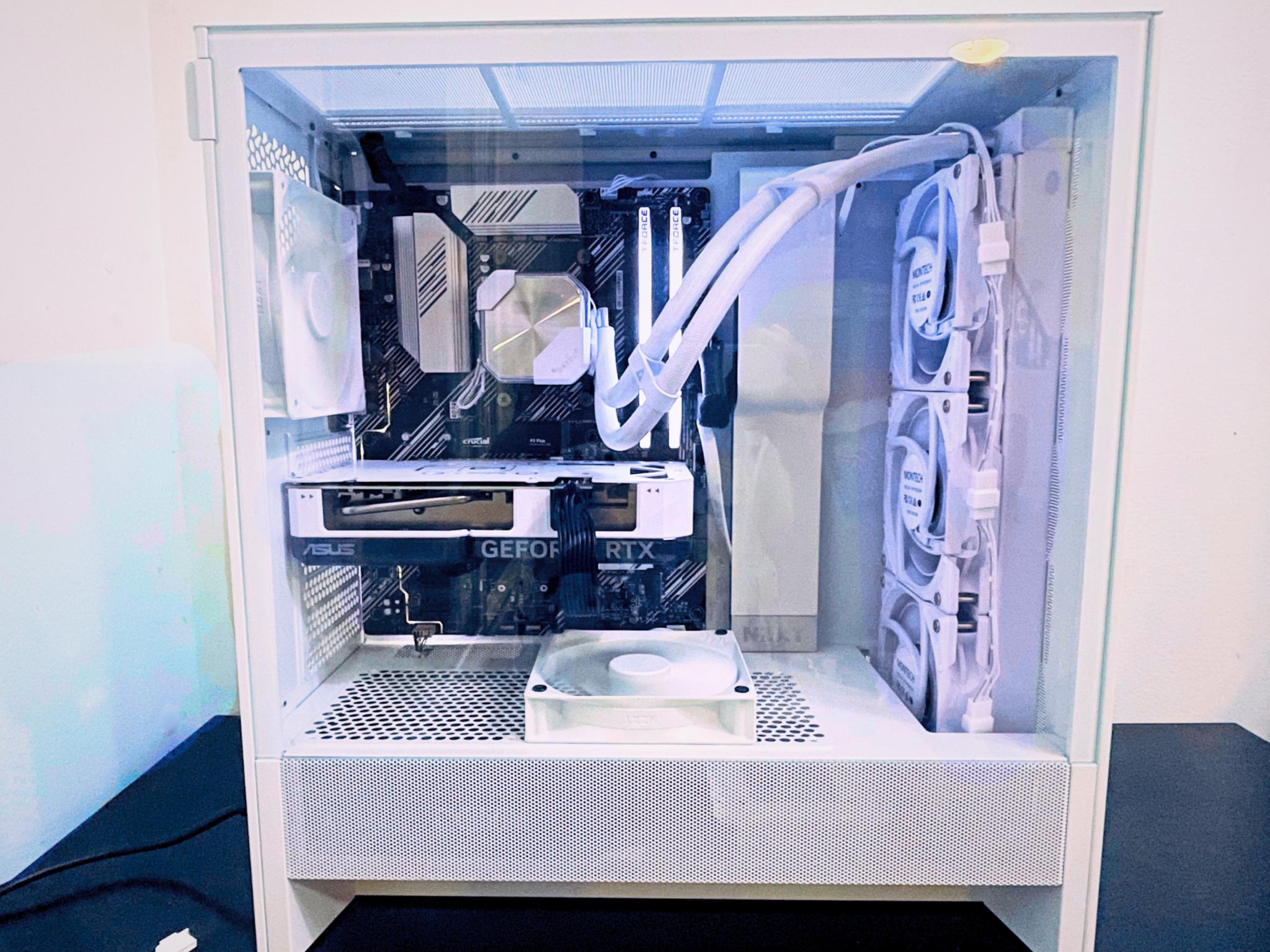 Nvidia Rtx 4060Ti Pro Gaming PC|Water Cooled🧊|Ryzen 5💨| 1TB Nvme⚡️|16gb RGB Ram 🎨