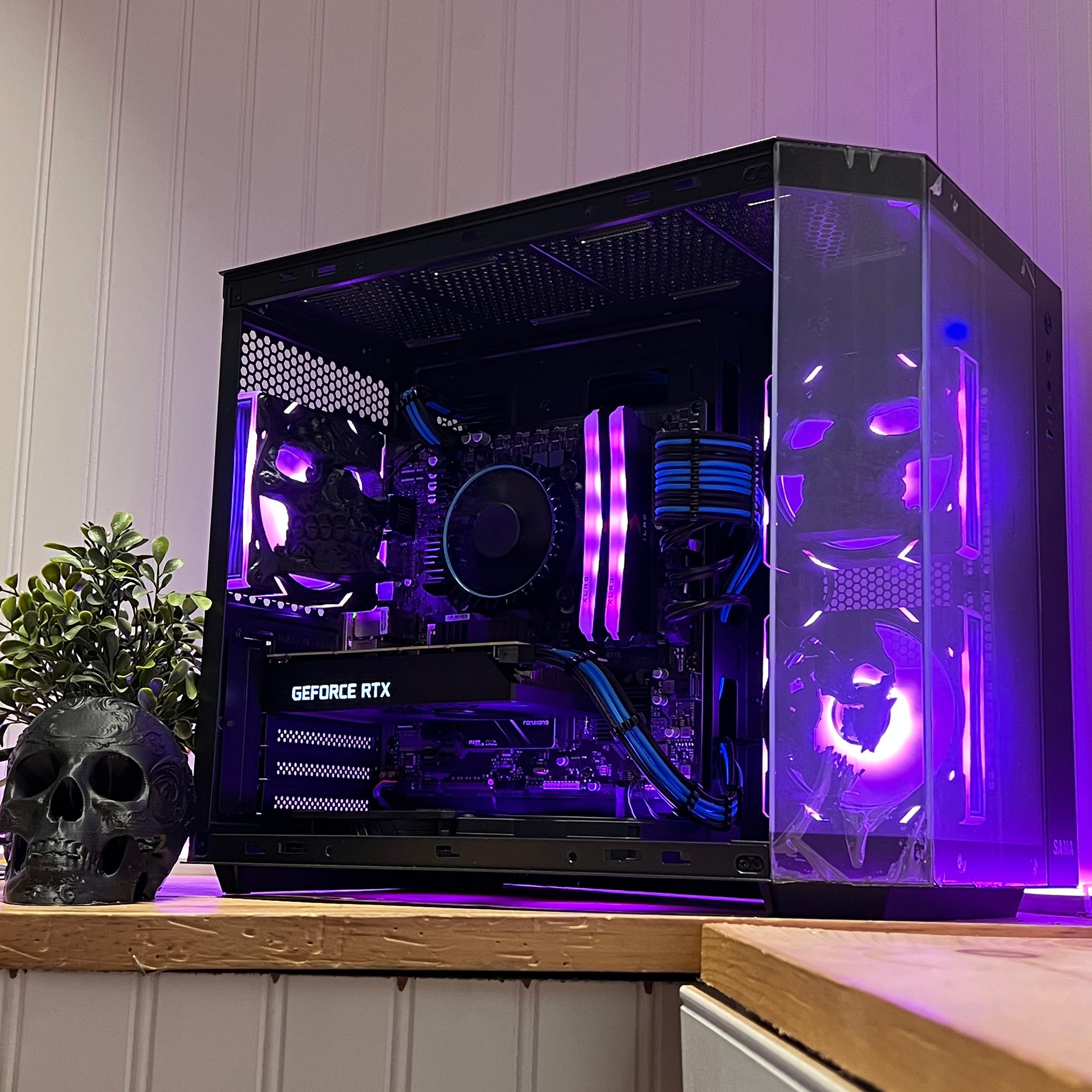 Diablo (V1.5) 12100f/32g ddr4/3060 12g/650watt psu/1tb nvme upgrade path