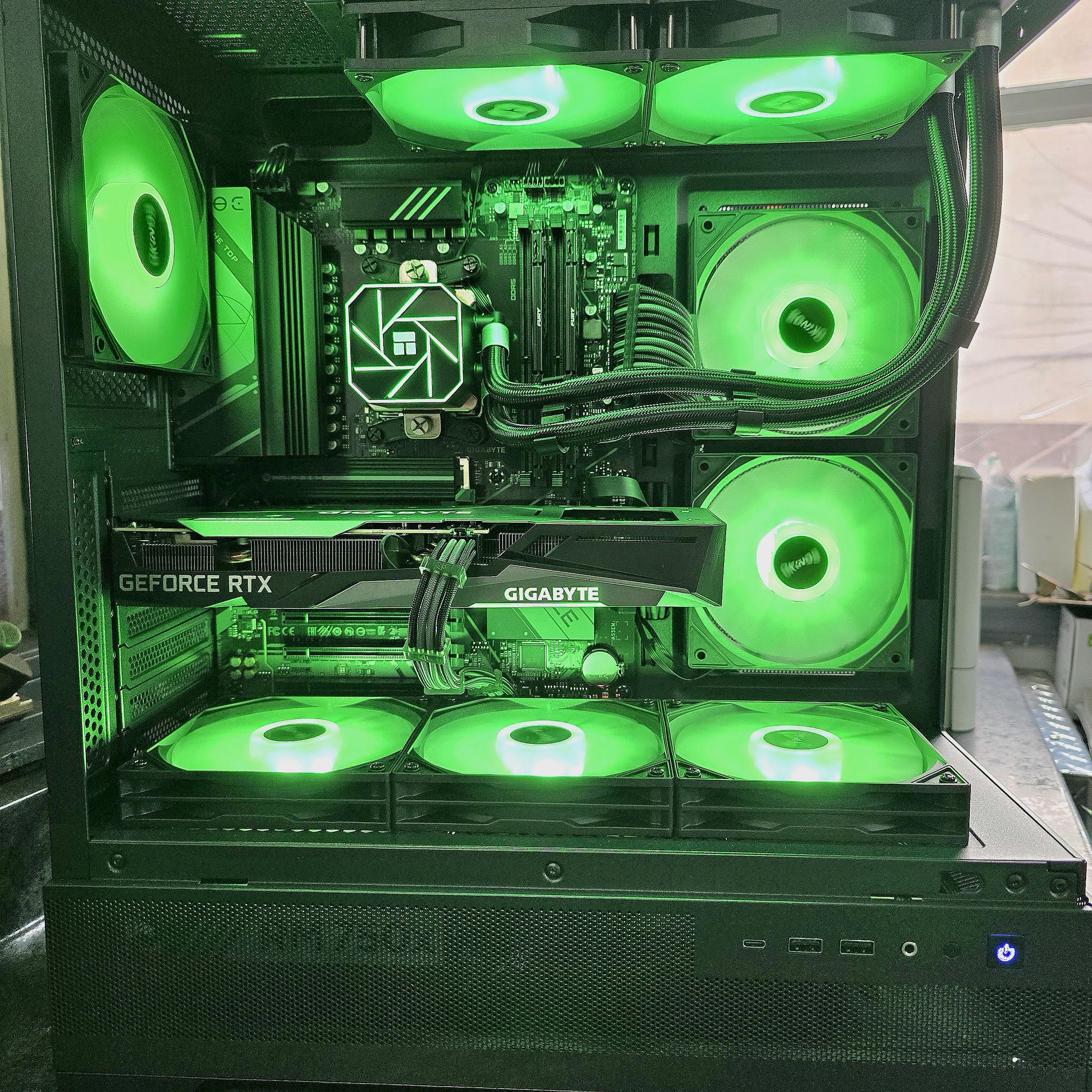 1440P CUSTOM PC | RTX 3060 12GB | RYZEN 5 7500F | 1TB SSD | OKINOS AQUA 7 CASE