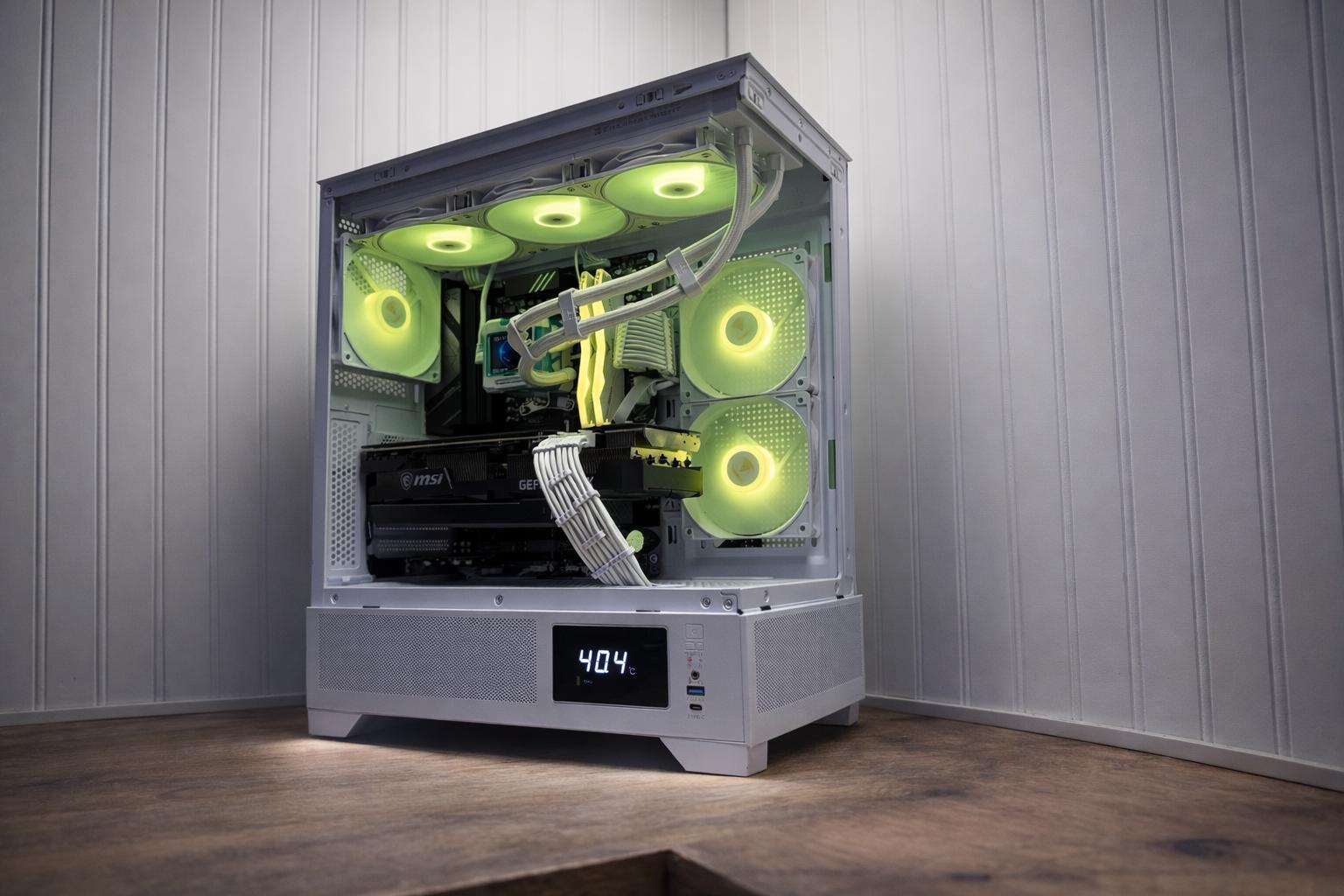 🔥 Arctic Strike X3D – RTX 3080 Ti + 7800X3D Gaming PC 16g DDR5 750w psu 1TB NVME+1TB HDD🔥