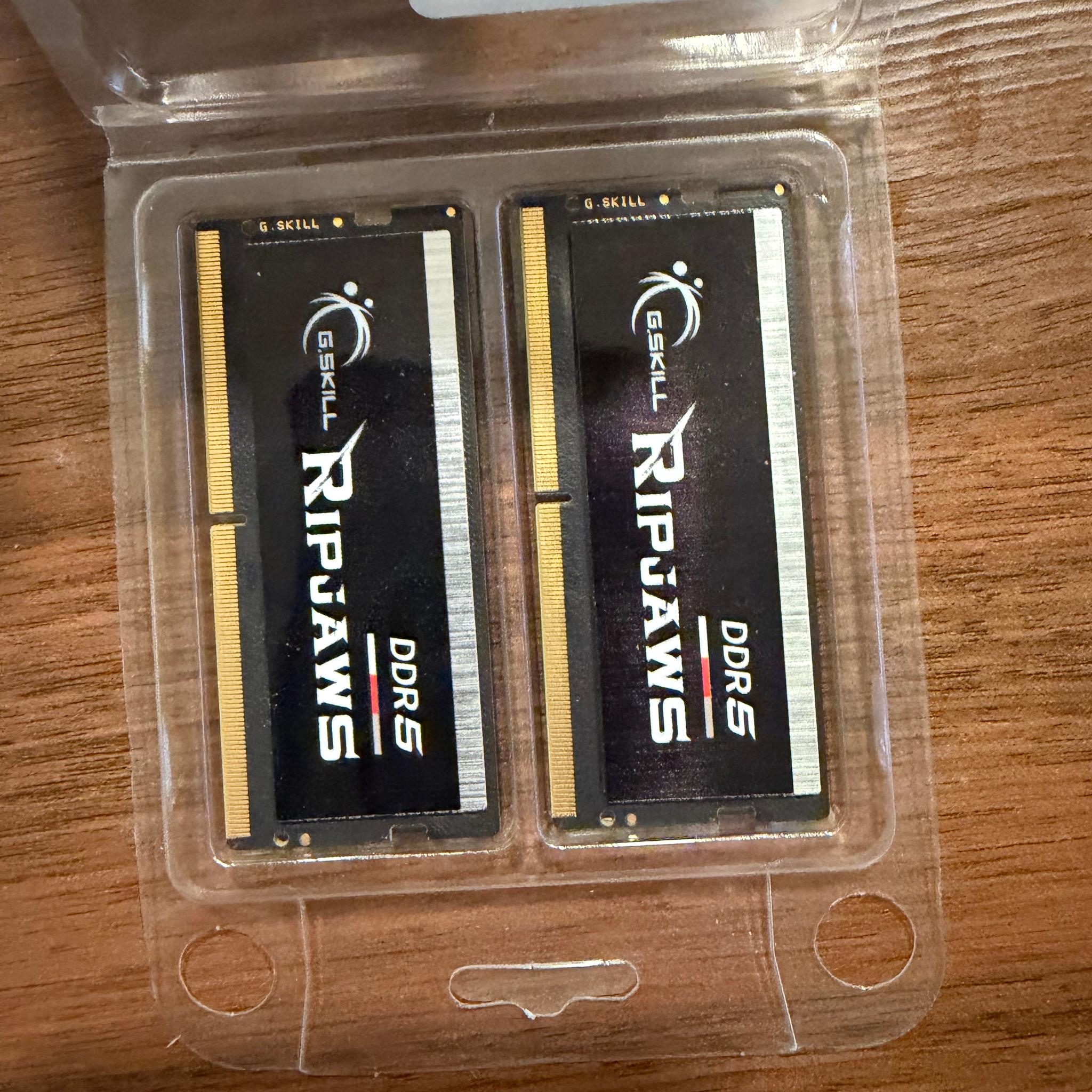 G.Skill RipJaws 64GB SODIMM 5600MHZ